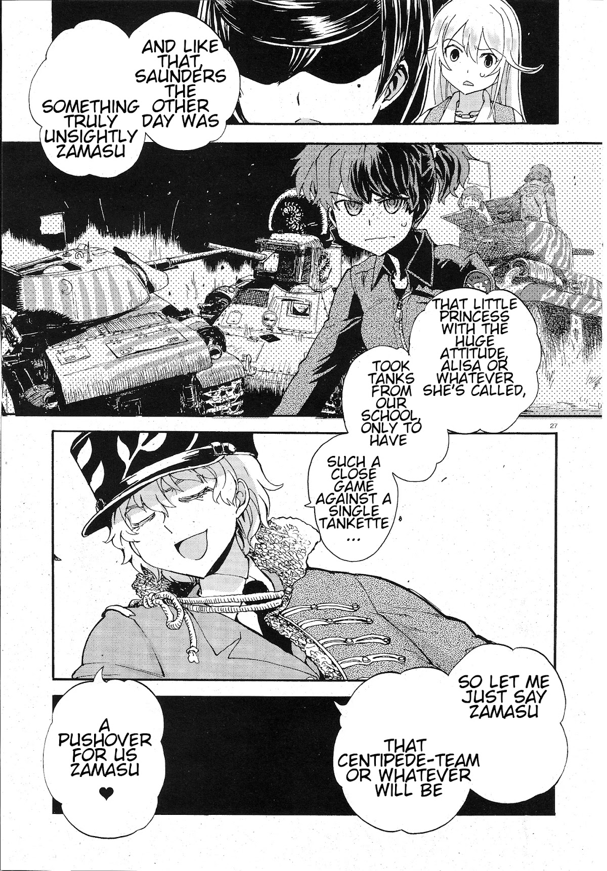 Girls & Panzer - Ribbon no Musha Chapter 5 page 30 - Chapter 5: Know thy enemy, Know thy self