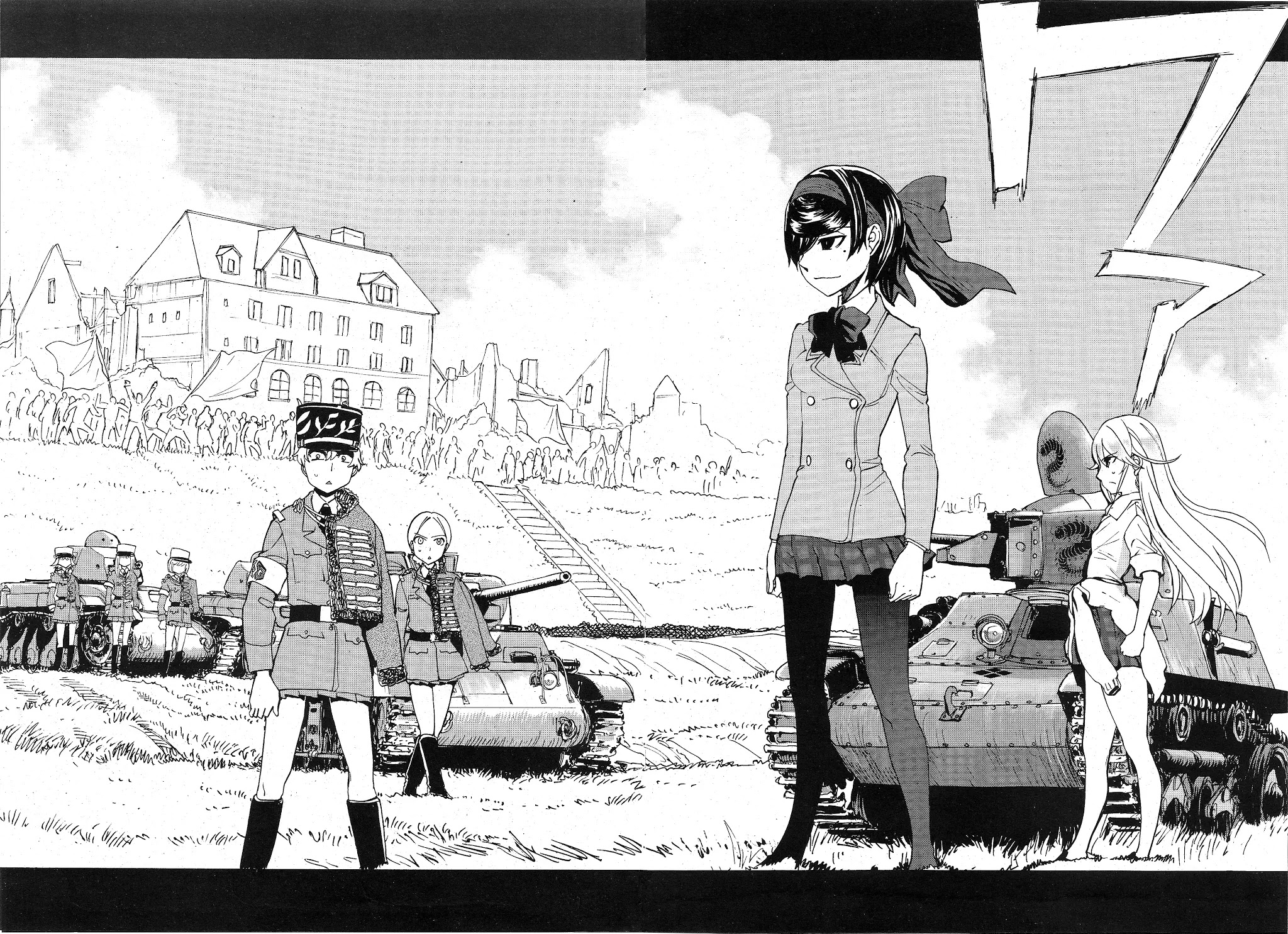 Girls & Panzer - Ribbon no Musha Chapter 5 page 33 - Chapter 5: Know thy enemy, Know thy self