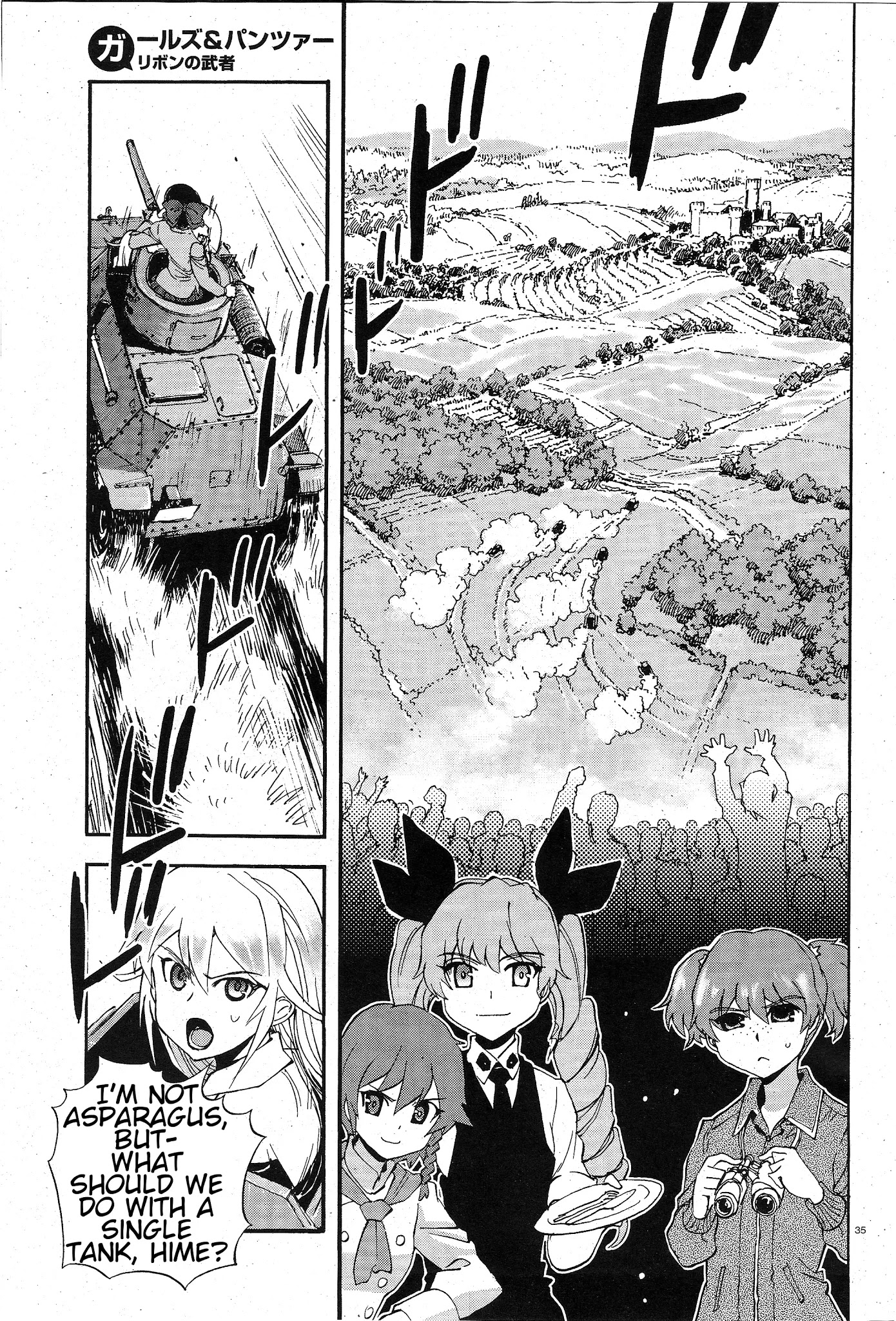Girls & Panzer - Ribbon no Musha Chapter 5 page 37 - Chapter 5: Know thy enemy, Know thy self