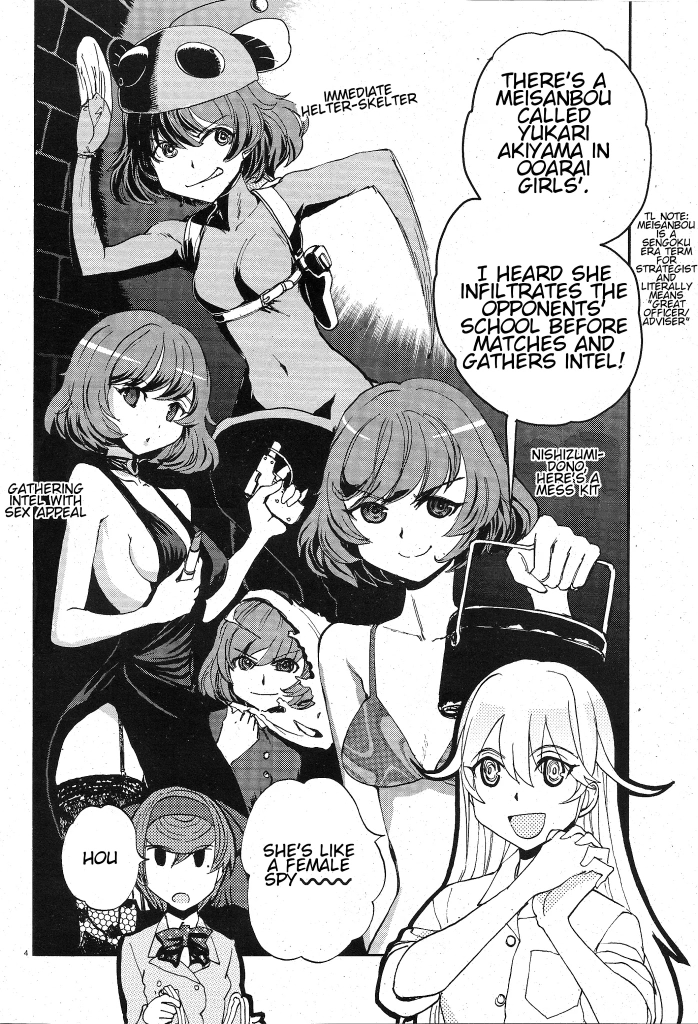 Girls & Panzer - Ribbon no Musha Chapter 5 page 8 - Chapter 5: Know thy enemy, Know thy self
