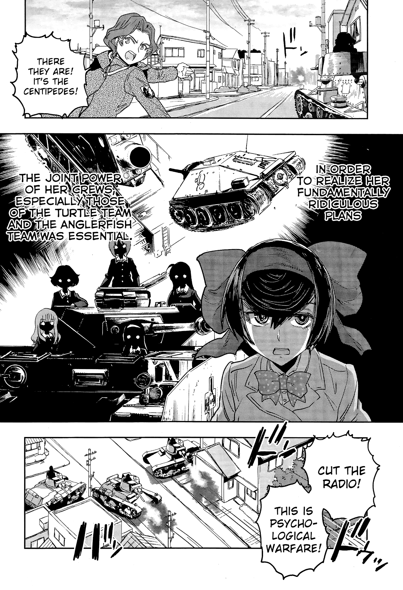 Girls & Panzer - Ribbon no Musha Chapter 50 page 10 - Chapter 50: The Battle of Nayoro (Part 4)