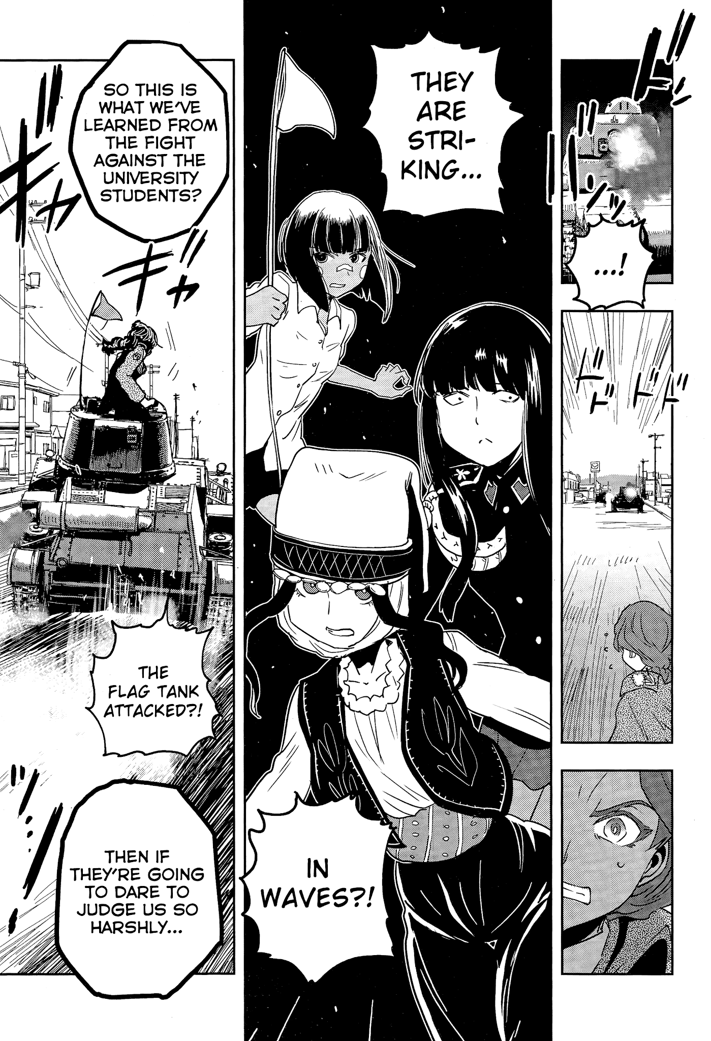 Girls & Panzer - Ribbon no Musha Chapter 50 page 13 - Chapter 50: The Battle of Nayoro (Part 4)