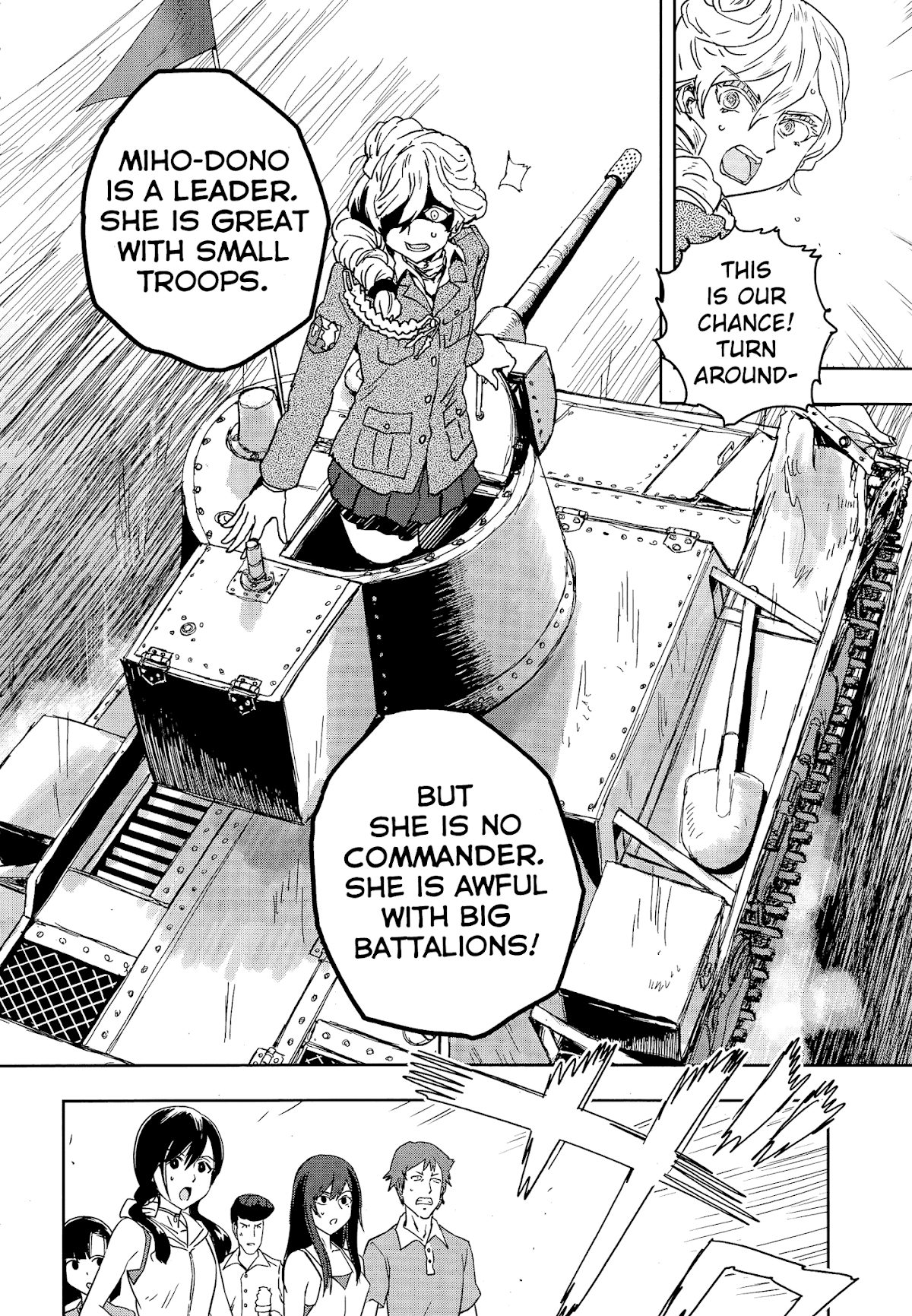Girls & Panzer - Ribbon no Musha Chapter 50 page 14 - Chapter 50: The Battle of Nayoro (Part 4)