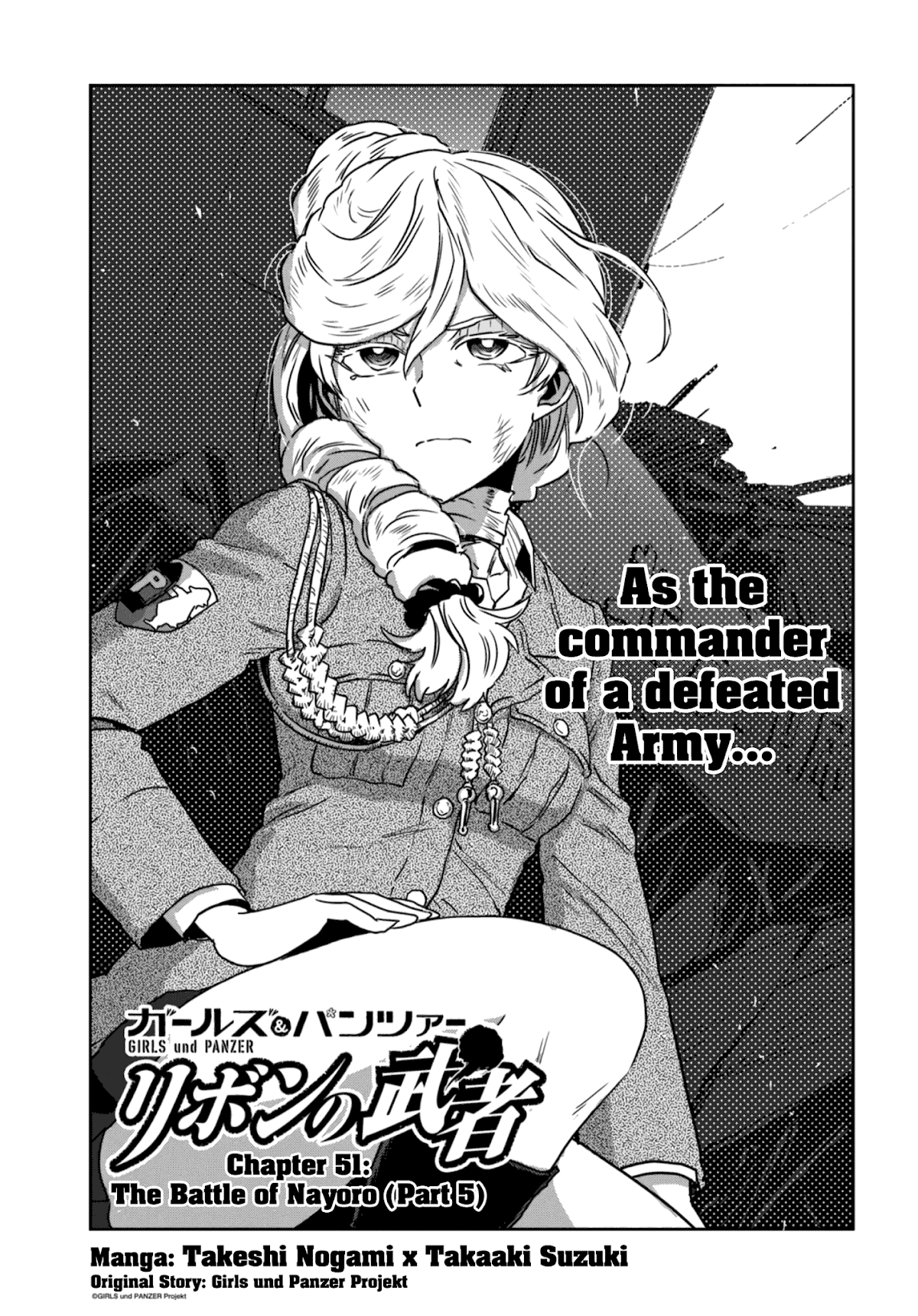 Girls & Panzer - Ribbon no Musha Chapter 51 page 1 - Chapter 51: The Battle of Nayoro (Part 5)