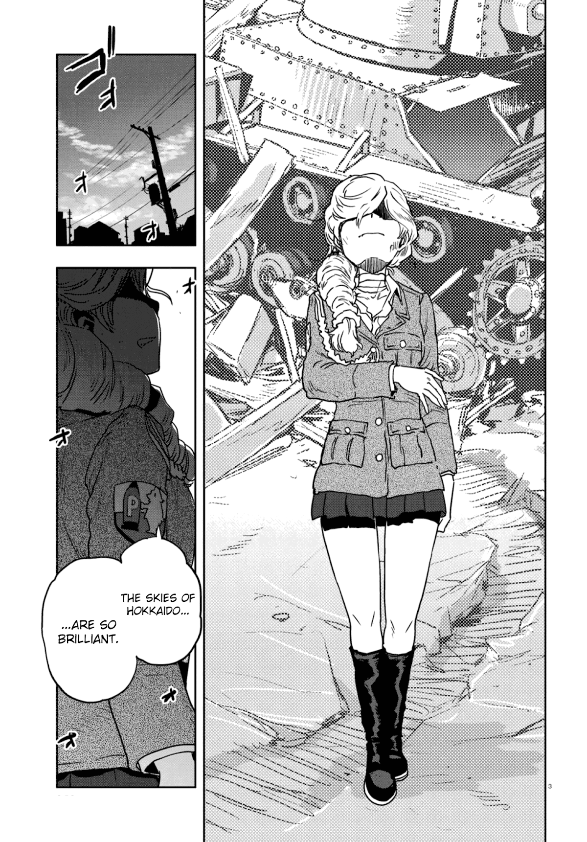 Girls & Panzer - Ribbon no Musha Chapter 51 page 3 - Chapter 51: The Battle of Nayoro (Part 5)