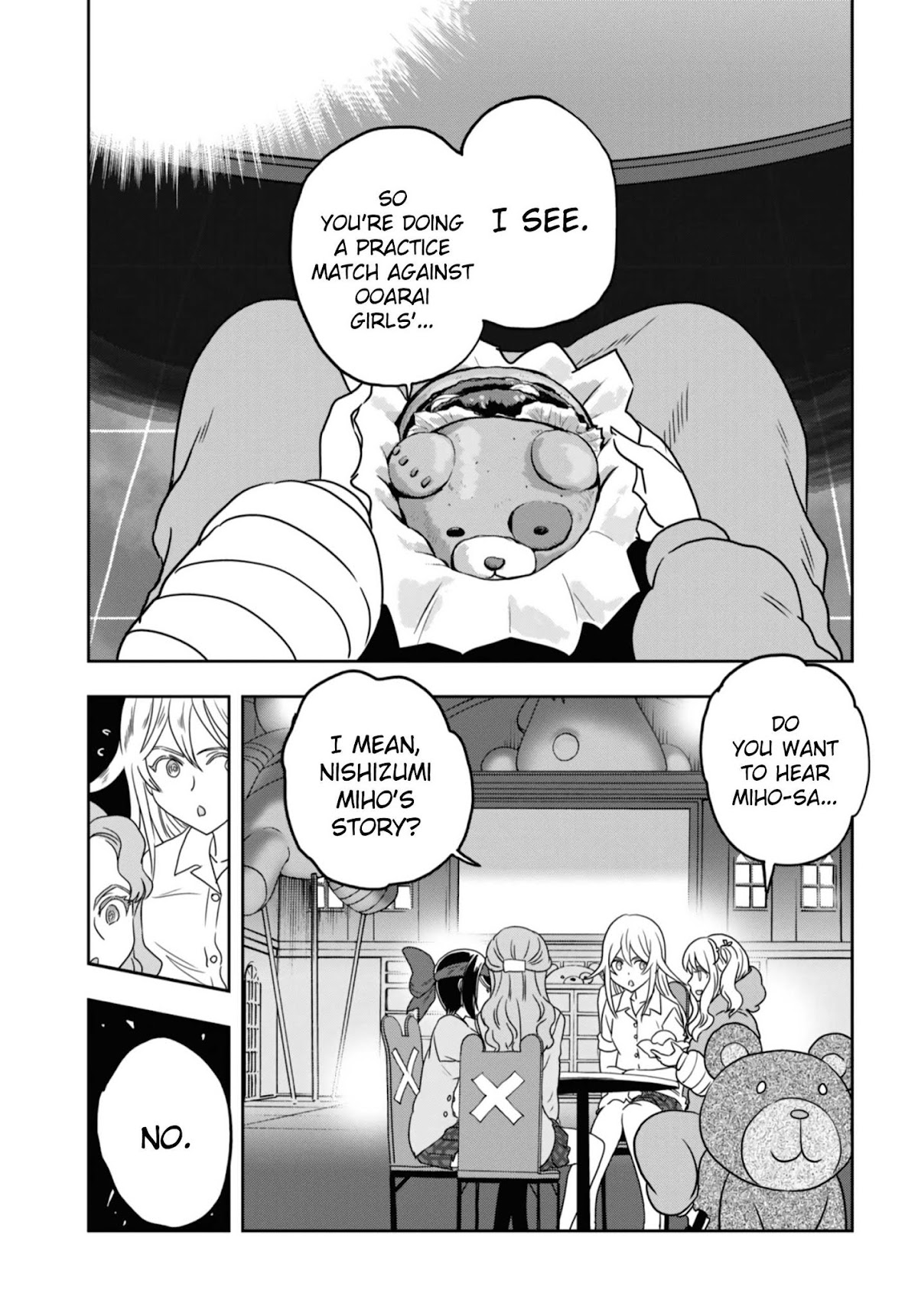 Girls & Panzer - Ribbon no Musha Chapter 52 page 23 - Chapter 52: At the Boco Museum