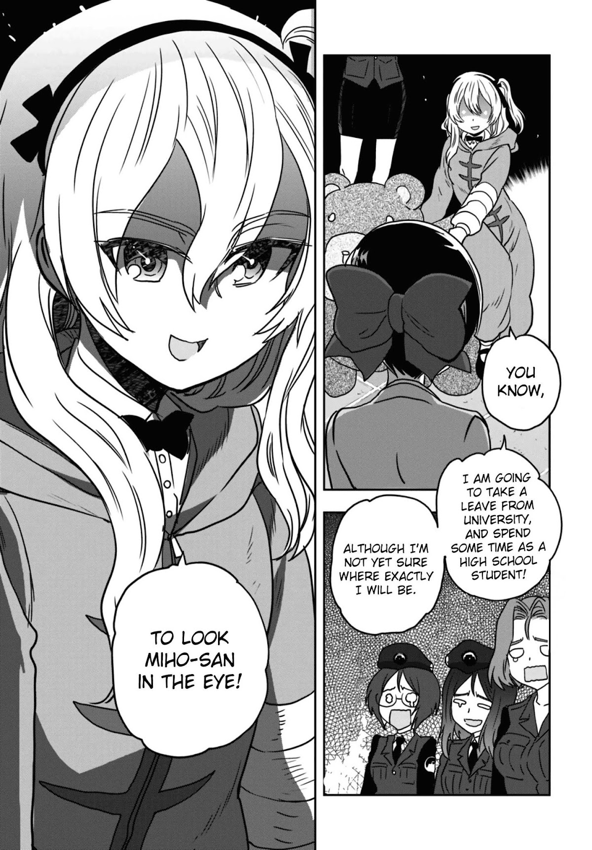 Girls & Panzer - Ribbon no Musha Chapter 52 page 37 - Chapter 52: At the Boco Museum