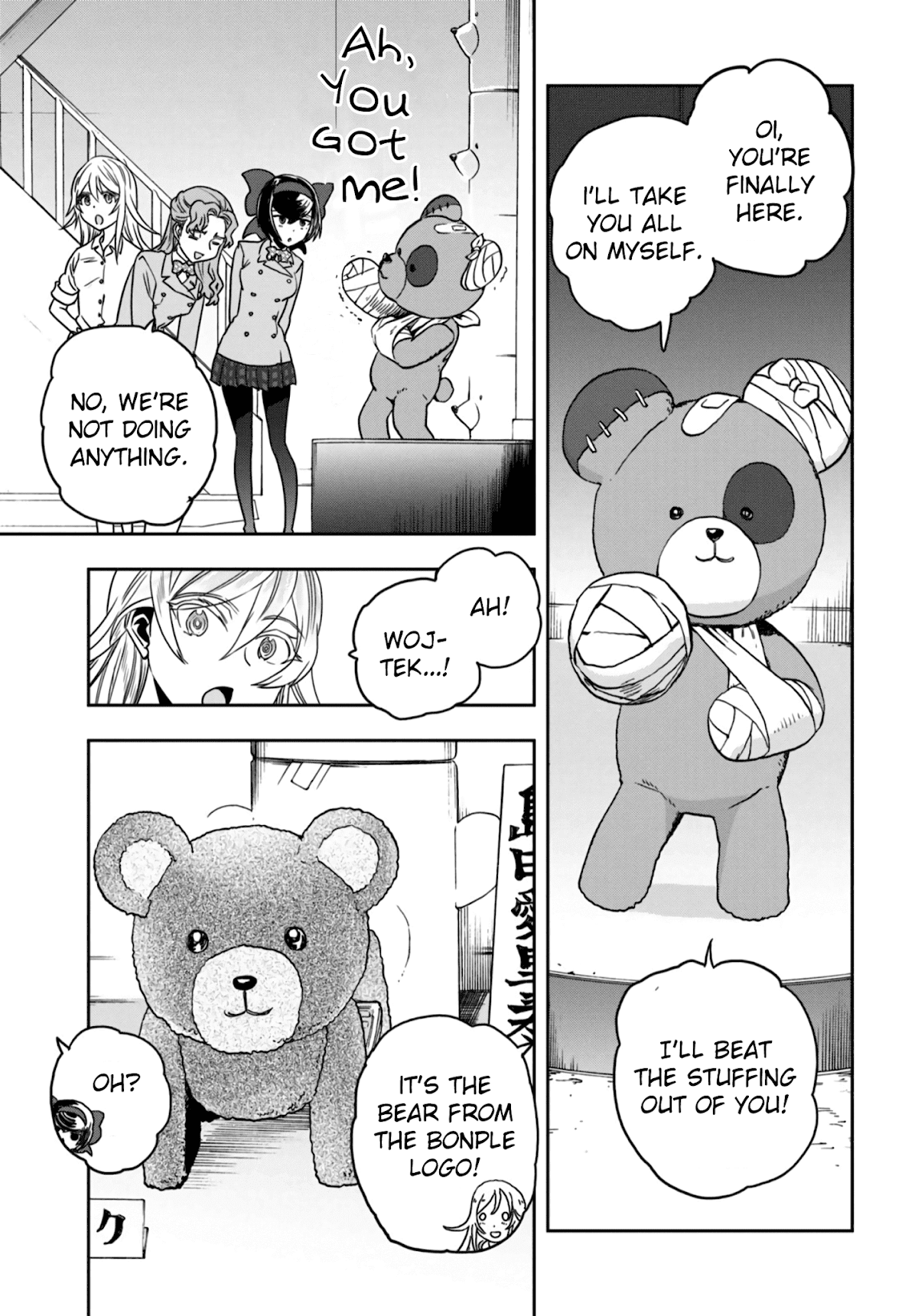 Girls & Panzer - Ribbon no Musha Chapter 52 page 9 - Chapter 52: At the Boco Museum