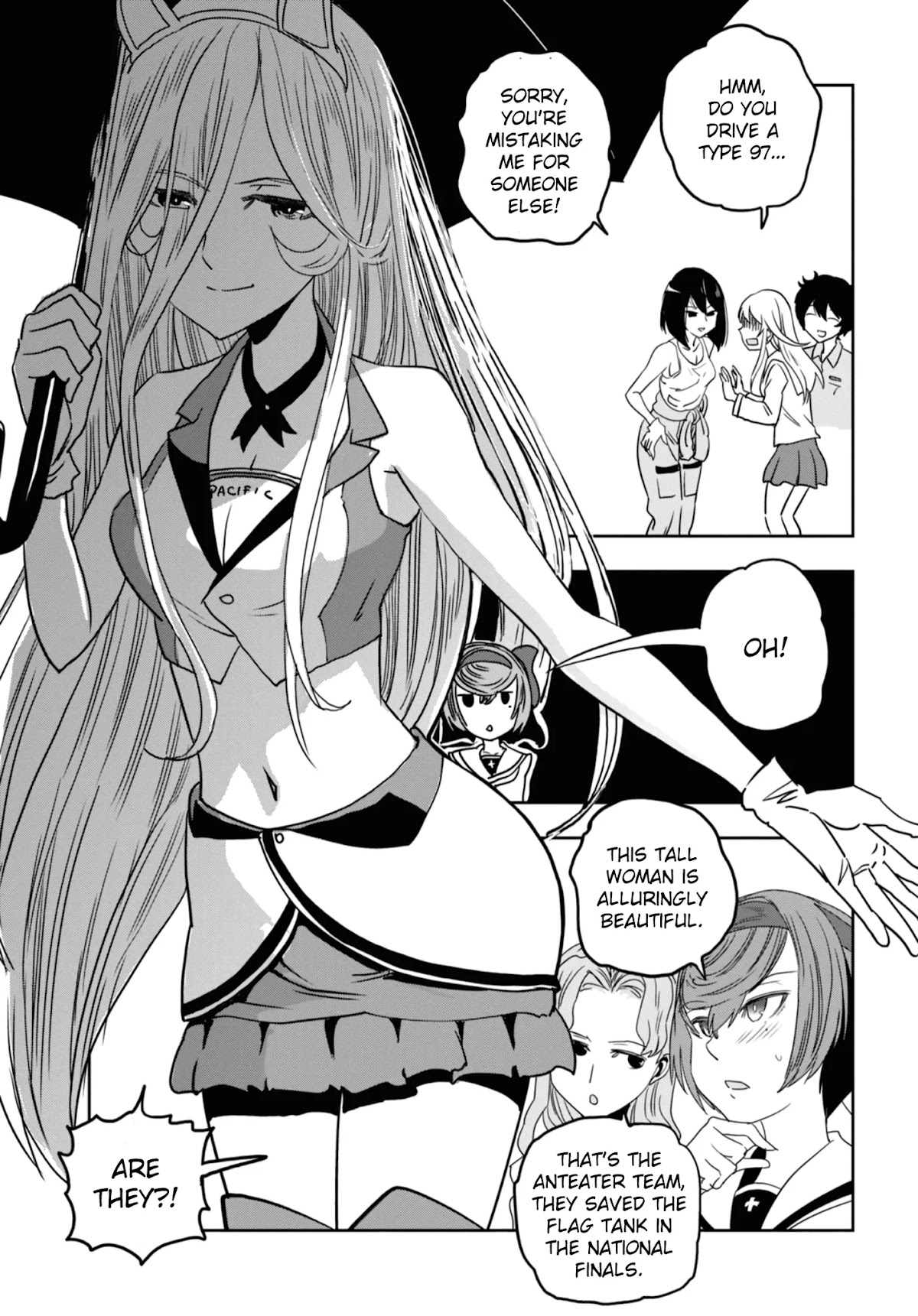 Girls & Panzer - Ribbon no Musha Chapter 53 page 10 - Chapter 53: Infiltrating the Ooarai Girls' Academy Ship (Part 1)