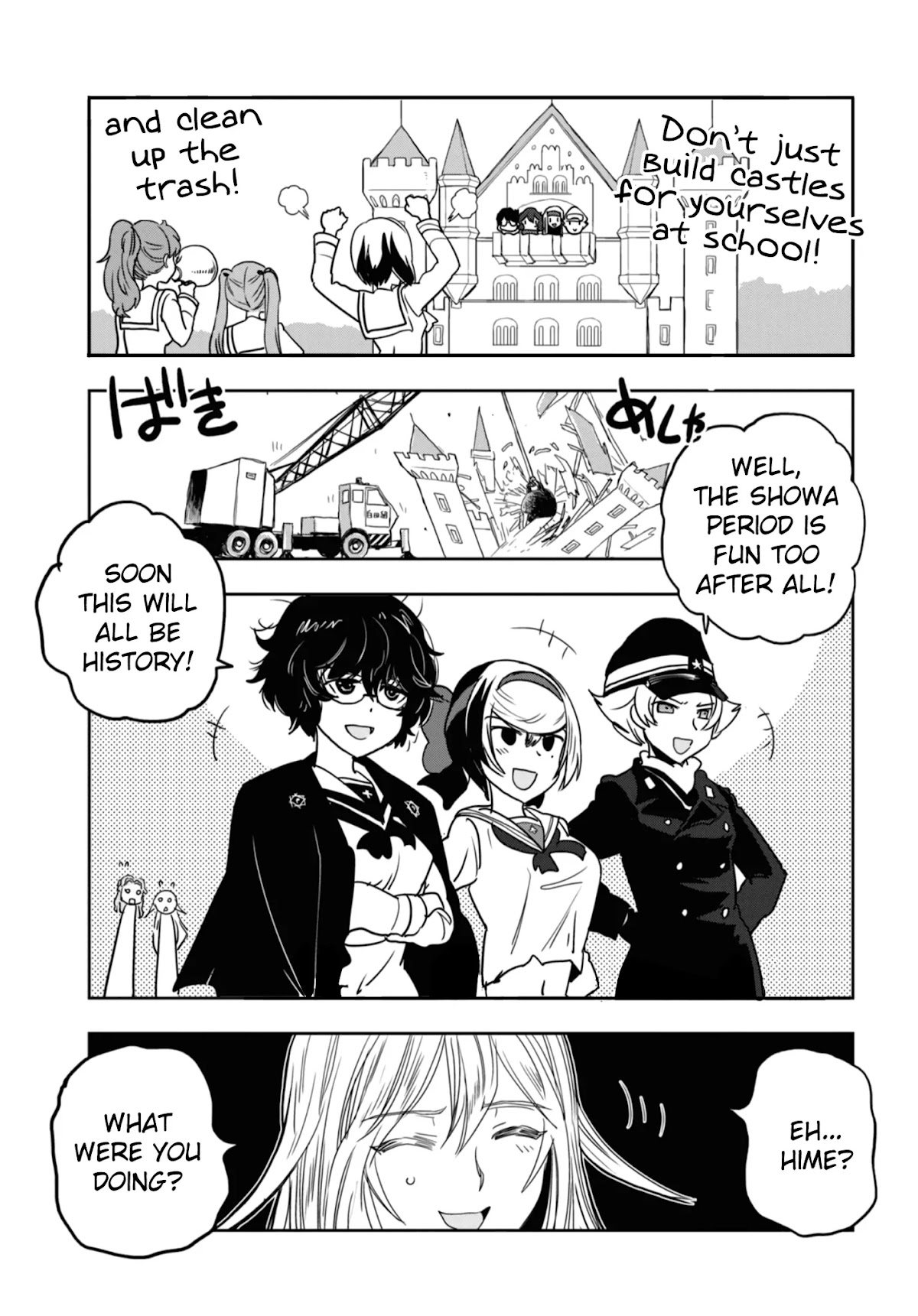 Girls & Panzer - Ribbon no Musha Chapter 53 page 18 - Chapter 53: Infiltrating the Ooarai Girls' Academy Ship (Part 1)
