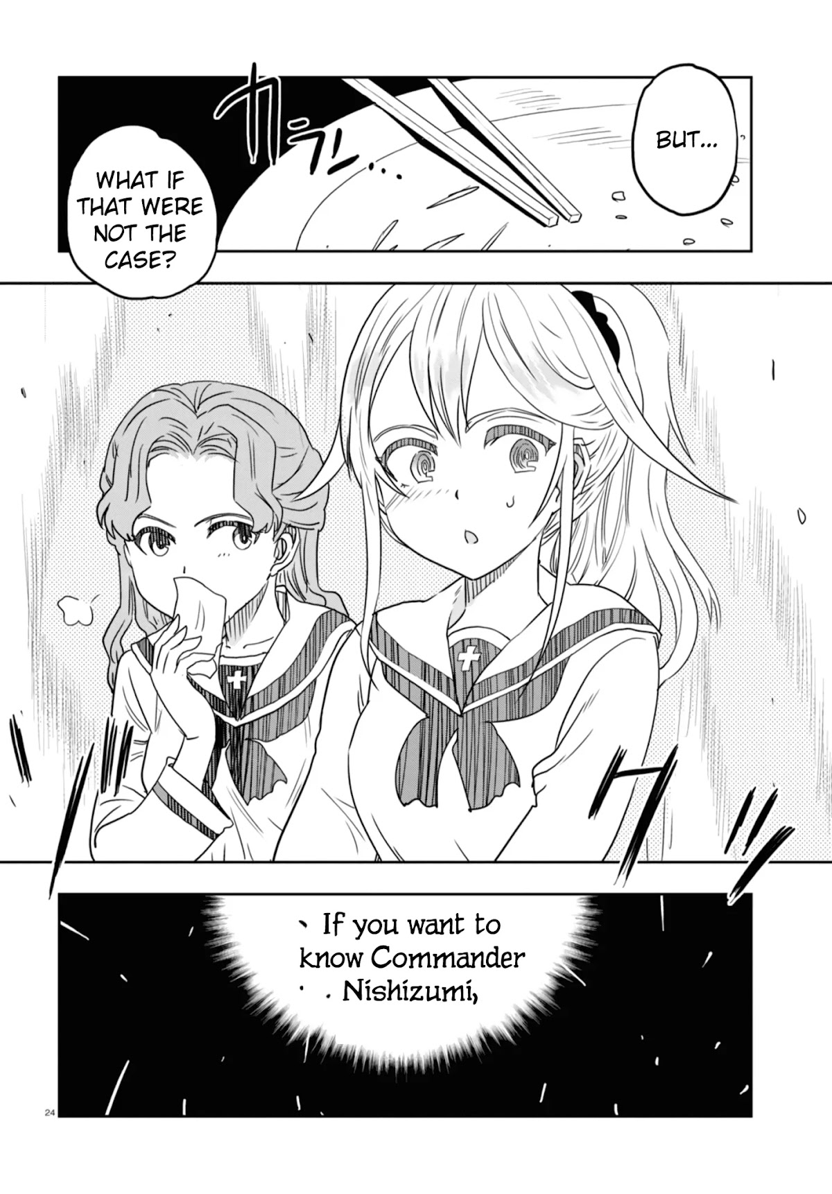 Girls & Panzer - Ribbon no Musha Chapter 53 page 26 - Chapter 53: Infiltrating the Ooarai Girls' Academy Ship (Part 1)
