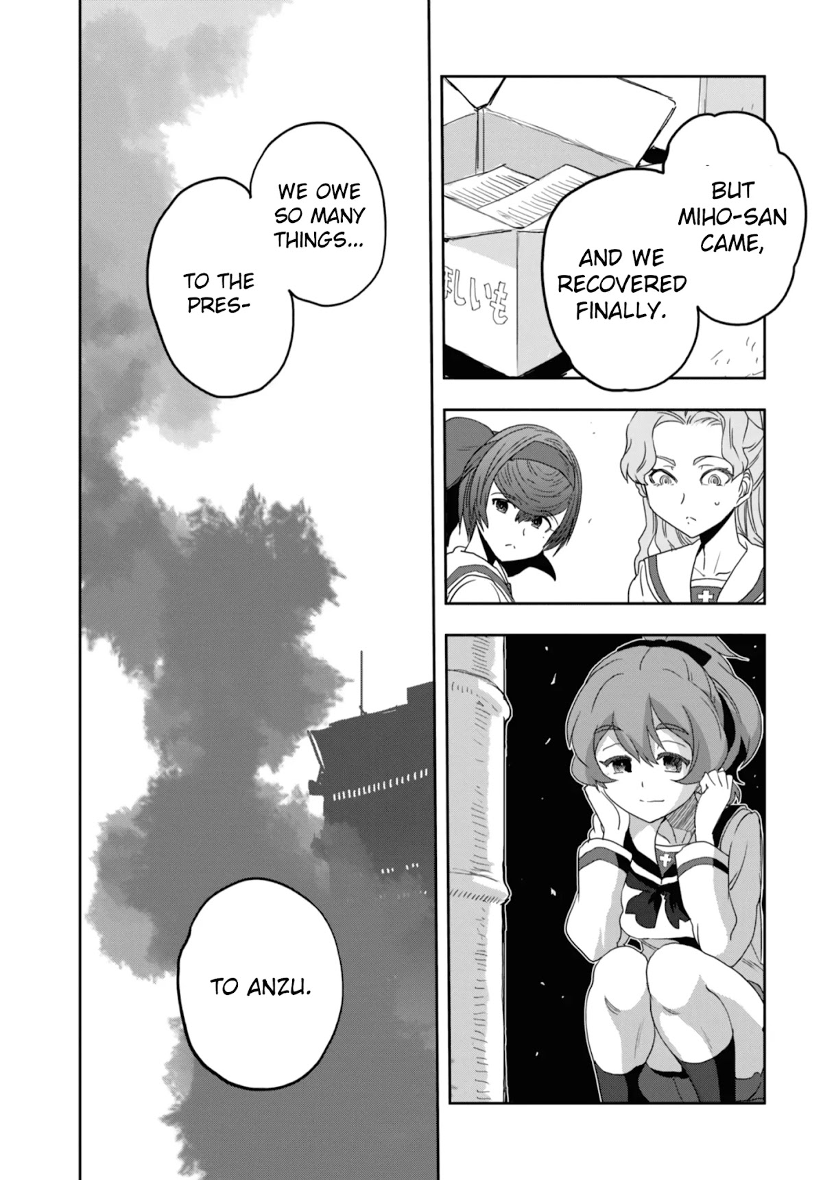 Girls & Panzer - Ribbon no Musha Chapter 53 page 33 - Chapter 53: Infiltrating the Ooarai Girls' Academy Ship (Part 1)