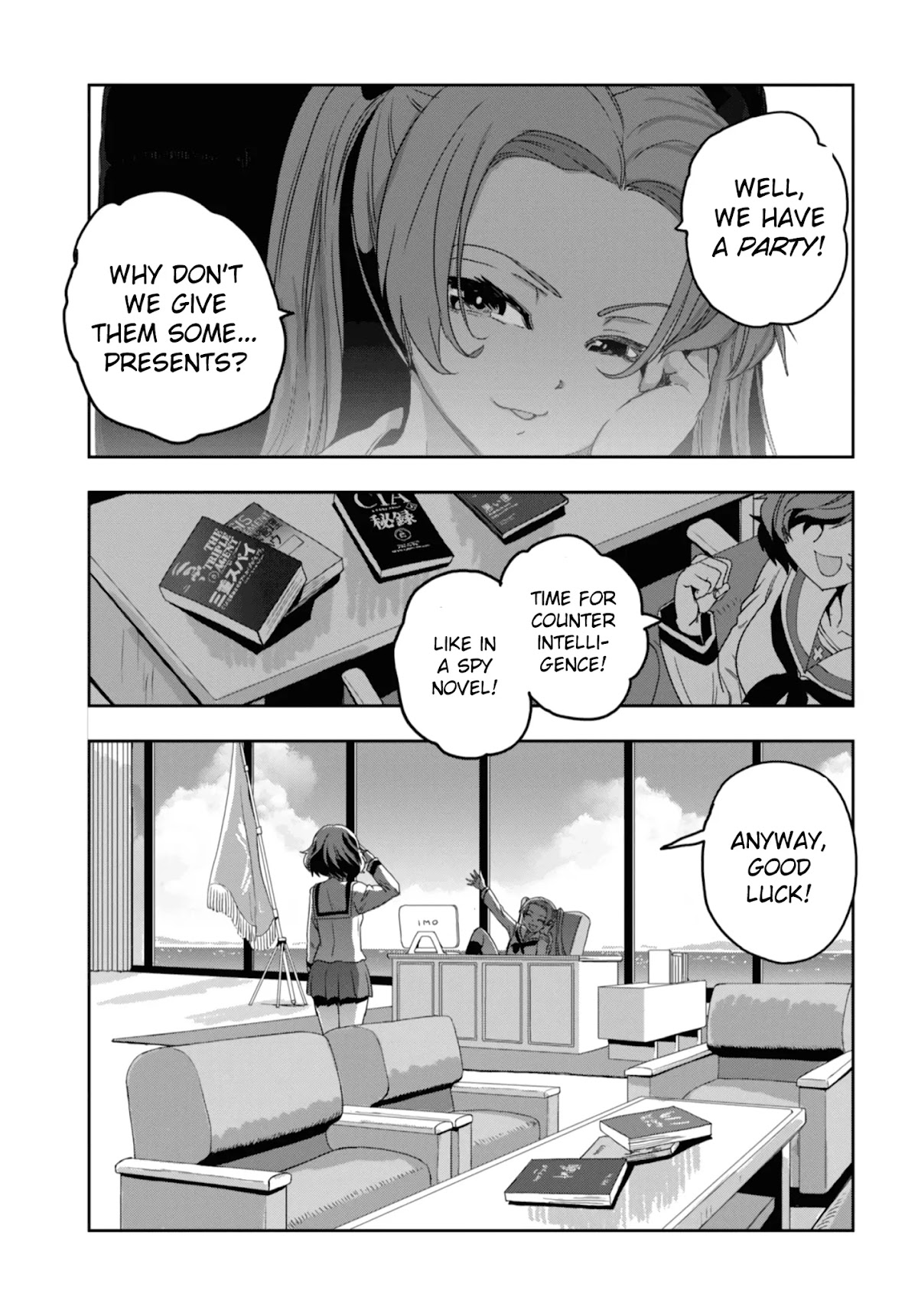 Girls & Panzer - Ribbon no Musha Chapter 53 page 37 - Chapter 53: Infiltrating the Ooarai Girls' Academy Ship (Part 1)