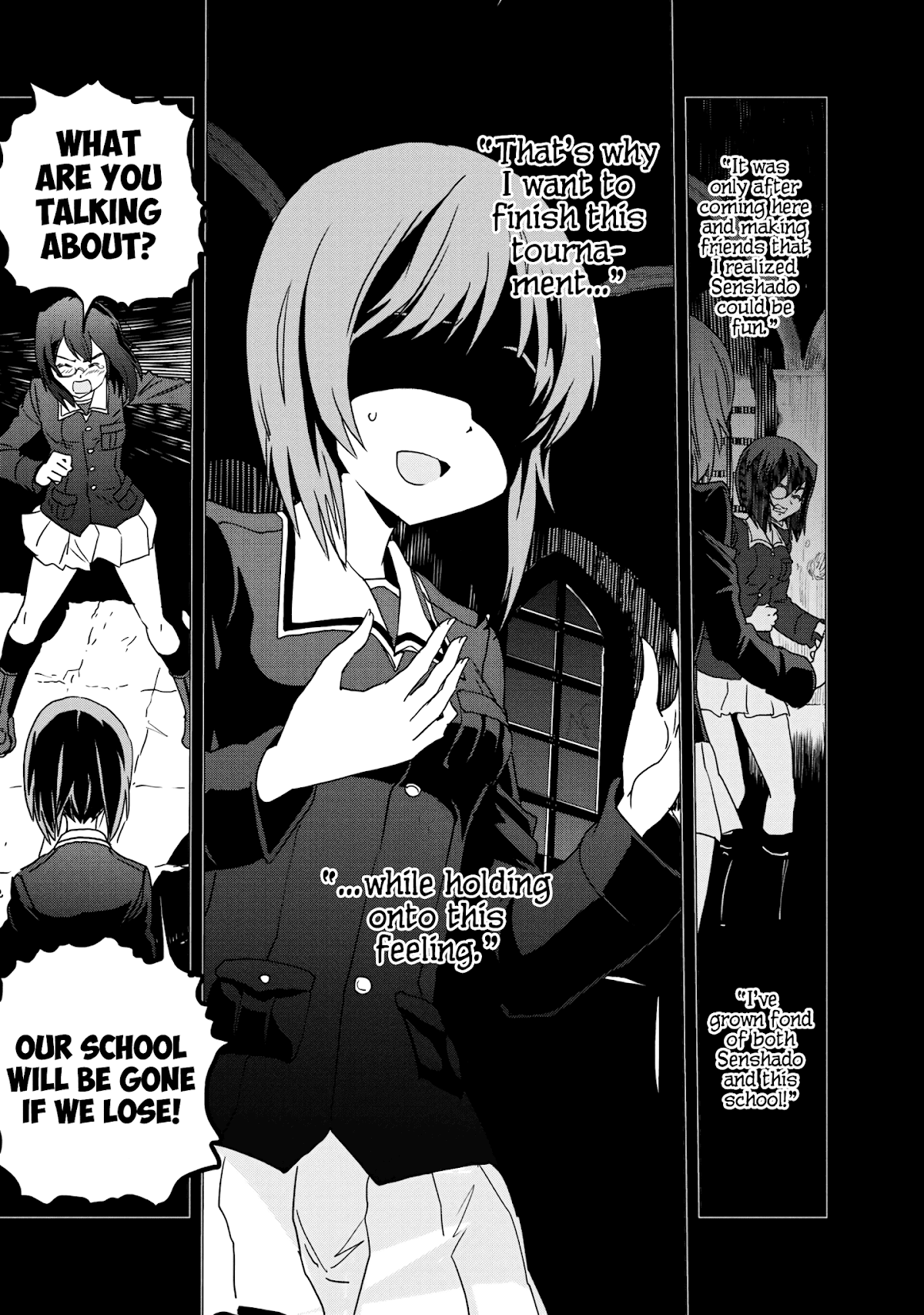 Girls & Panzer - Ribbon no Musha Chapter 54 page 21 - Chapter 54: Infiltrating the Ooarai Girls' Academy Ship (Part 2)