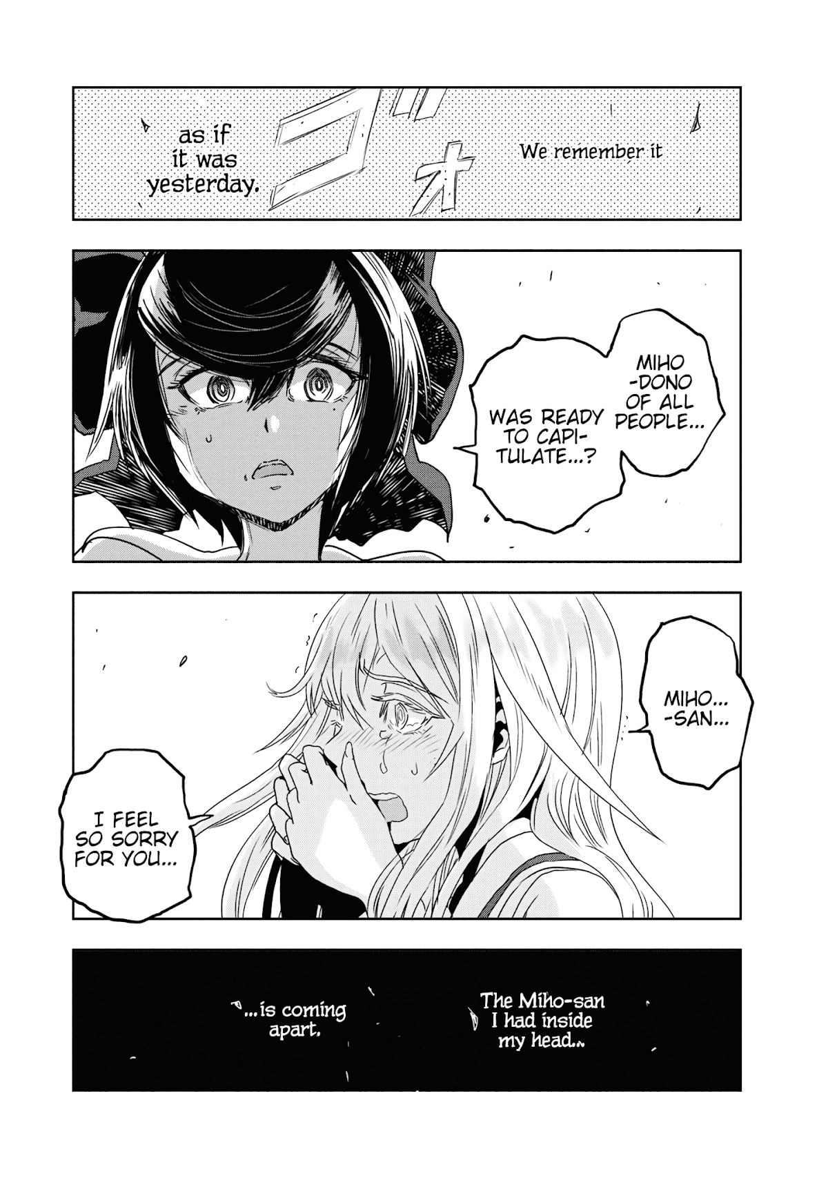 Girls & Panzer - Ribbon no Musha Chapter 54 page 23 - Chapter 54: Infiltrating the Ooarai Girls' Academy Ship (Part 2)