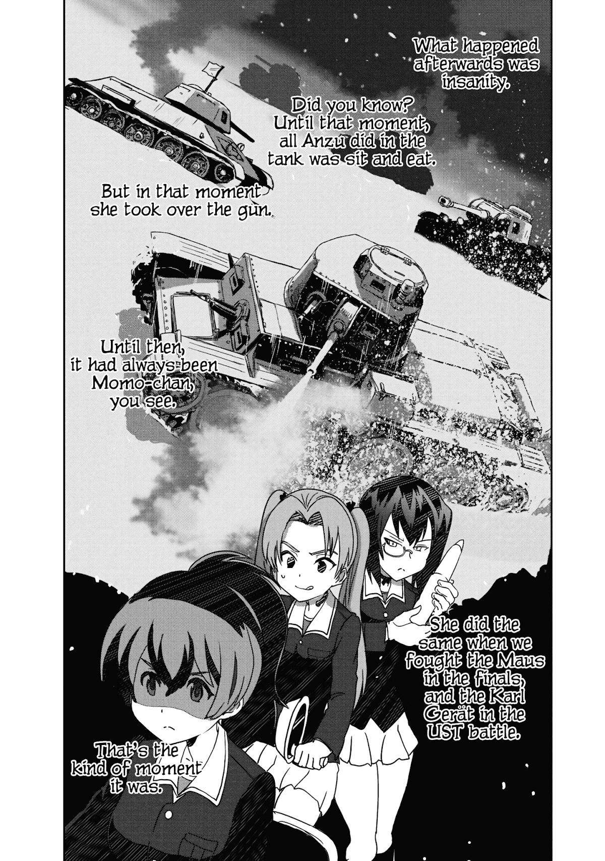 Girls & Panzer - Ribbon no Musha Chapter 54 page 26 - Chapter 54: Infiltrating the Ooarai Girls' Academy Ship (Part 2)