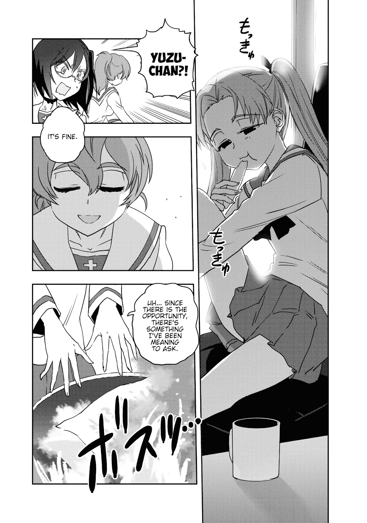 Girls & Panzer - Ribbon no Musha Chapter 54 page 3 - Chapter 54: Infiltrating the Ooarai Girls' Academy Ship (Part 2)