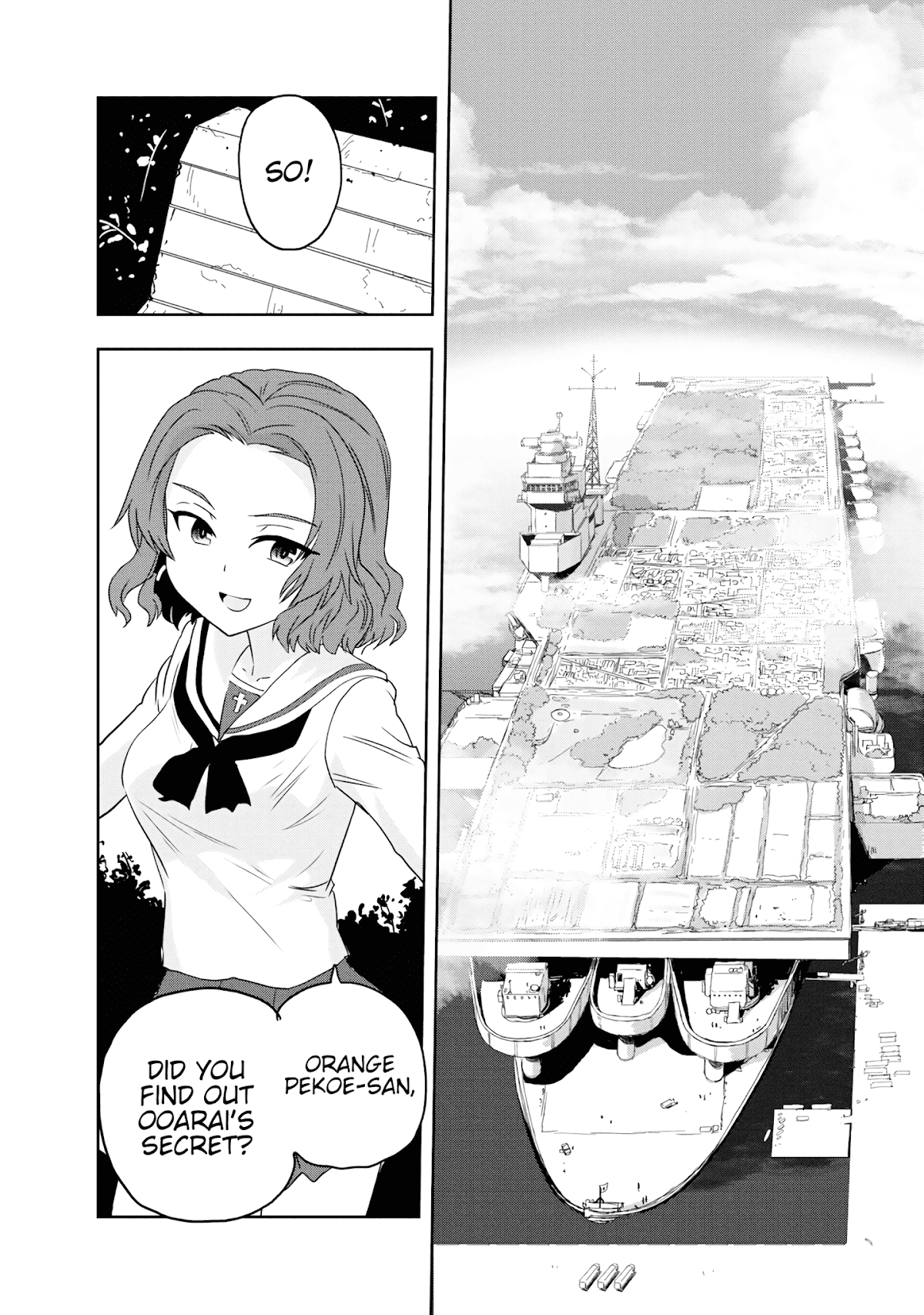 Girls & Panzer - Ribbon no Musha Chapter 54 page 31 - Chapter 54: Infiltrating the Ooarai Girls' Academy Ship (Part 2)