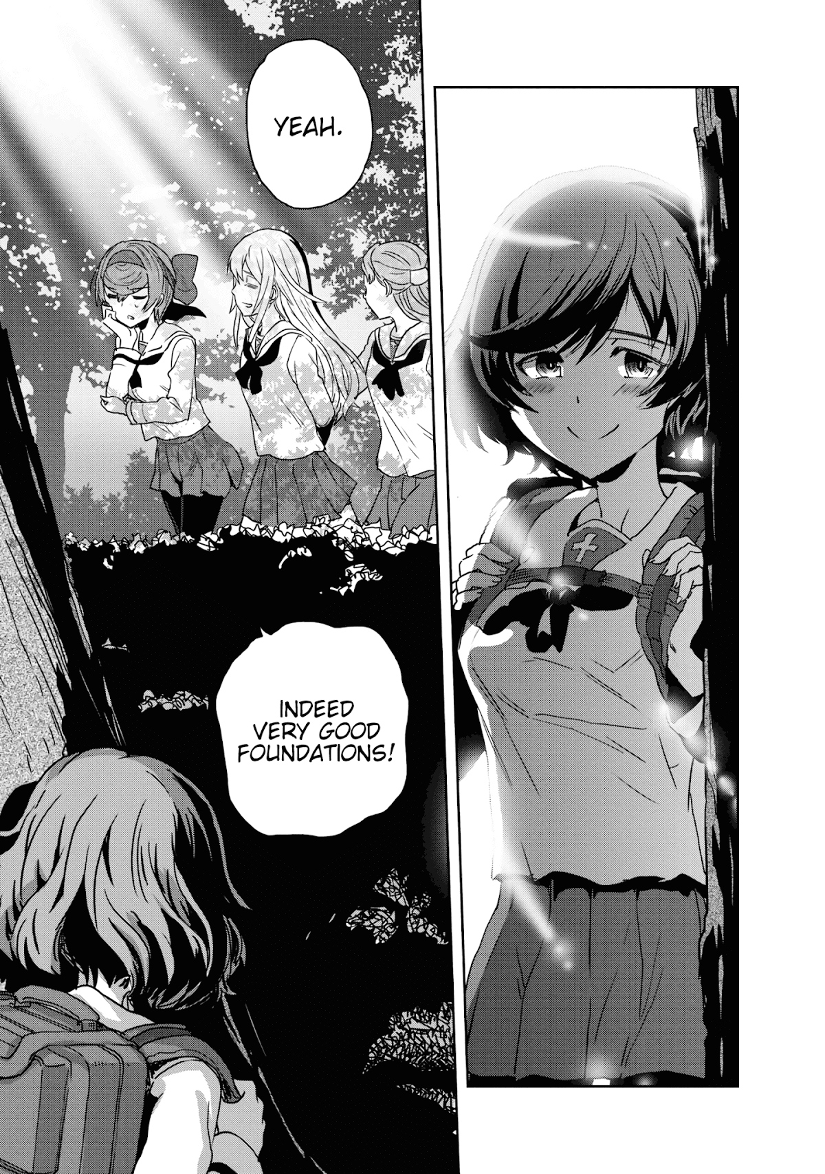 Girls & Panzer - Ribbon no Musha Chapter 54 page 34 - Chapter 54: Infiltrating the Ooarai Girls' Academy Ship (Part 2)