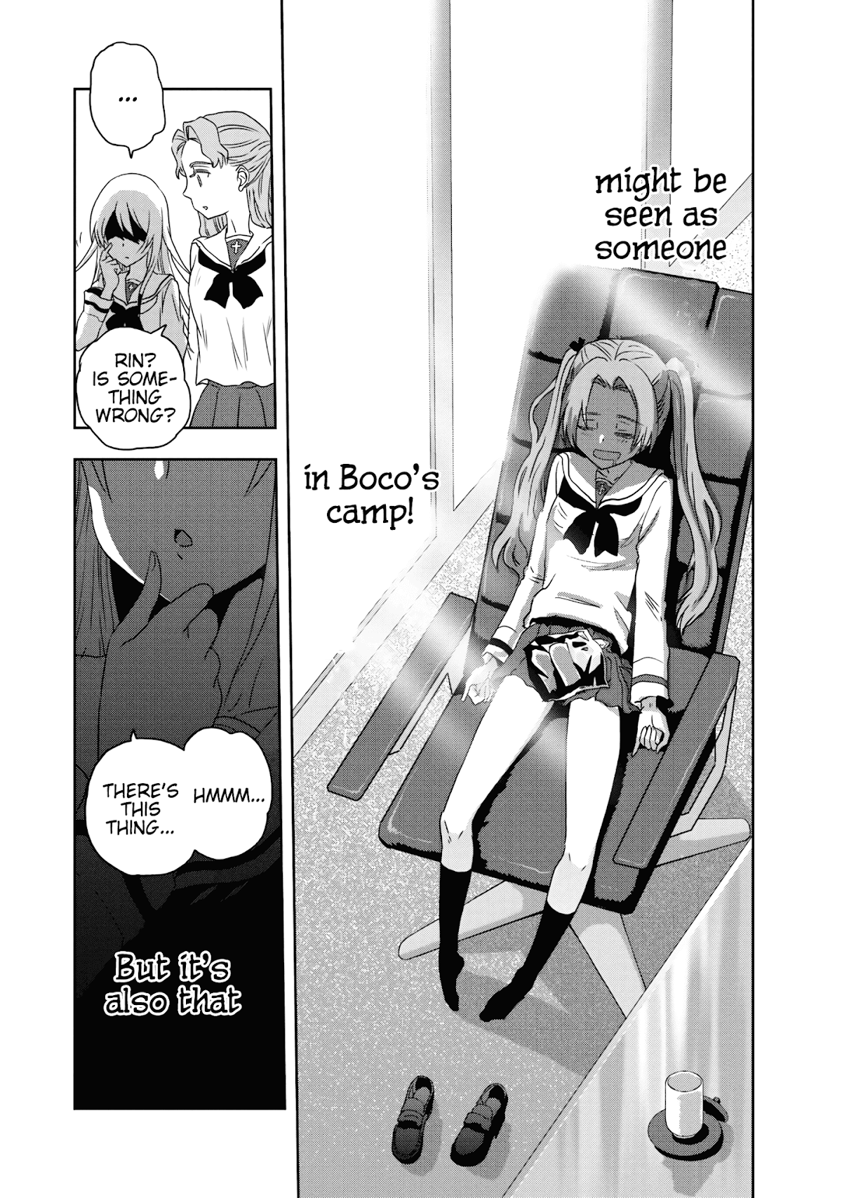 Girls & Panzer - Ribbon no Musha Chapter 54 page 36 - Chapter 54: Infiltrating the Ooarai Girls' Academy Ship (Part 2)
