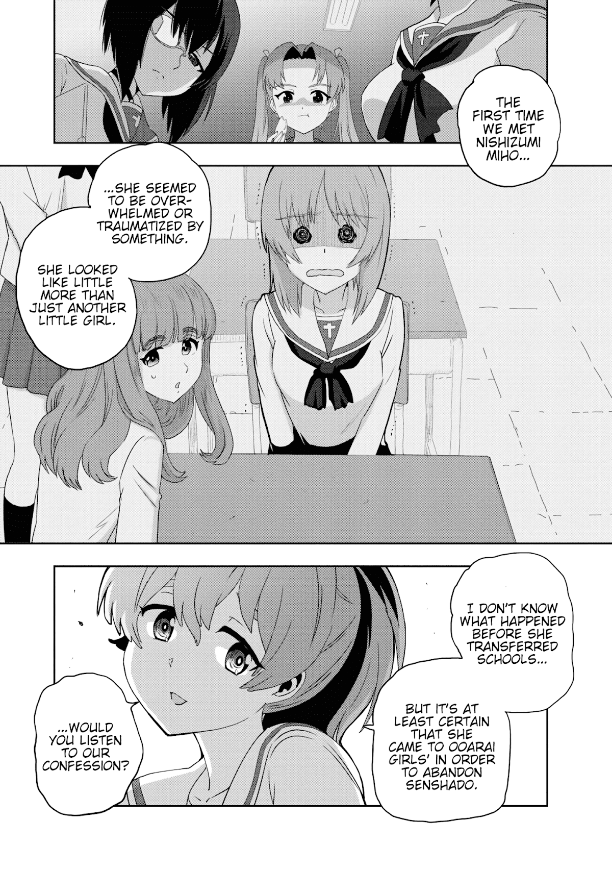 Girls & Panzer - Ribbon no Musha Chapter 54 page 5 - Chapter 54: Infiltrating the Ooarai Girls' Academy Ship (Part 2)