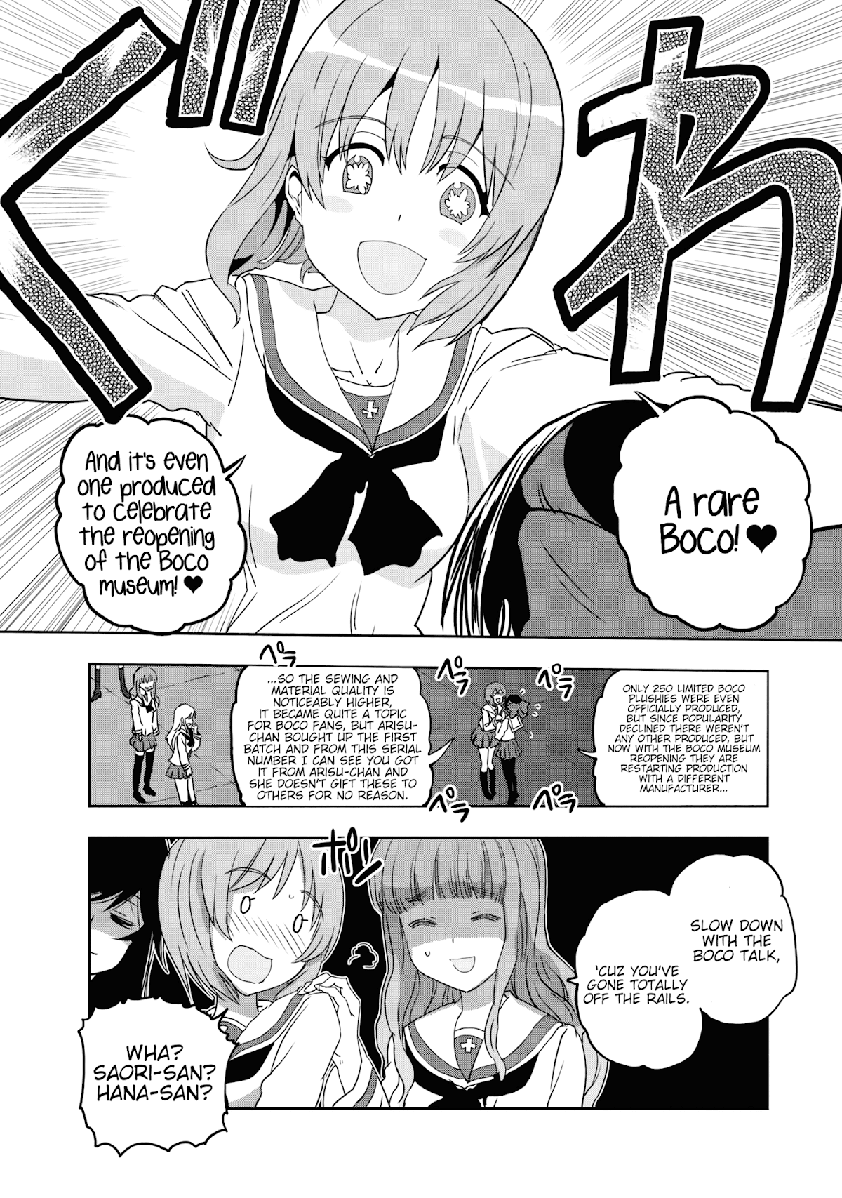 Girls & Panzer - Ribbon no Musha Chapter 55 page 10 - Chapter 55: Infiltrating the Ooarai Girls' Academy Ship (Part 3)