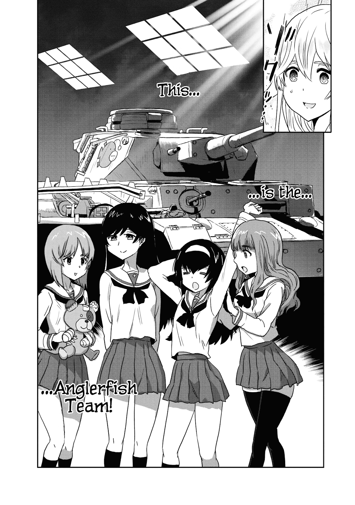 Girls & Panzer - Ribbon no Musha Chapter 55 page 16 - Chapter 55: Infiltrating the Ooarai Girls' Academy Ship (Part 3)