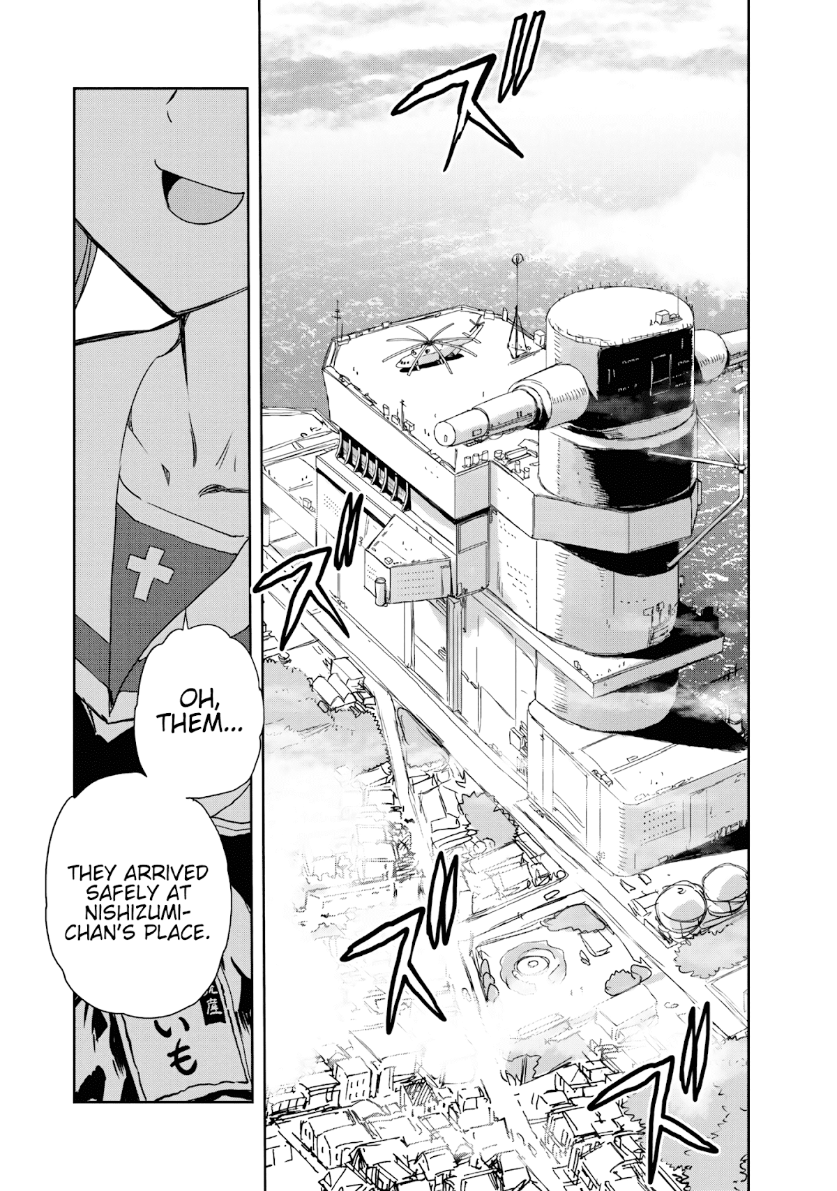 Girls & Panzer - Ribbon no Musha Chapter 55 page 19 - Chapter 55: Infiltrating the Ooarai Girls' Academy Ship (Part 3)