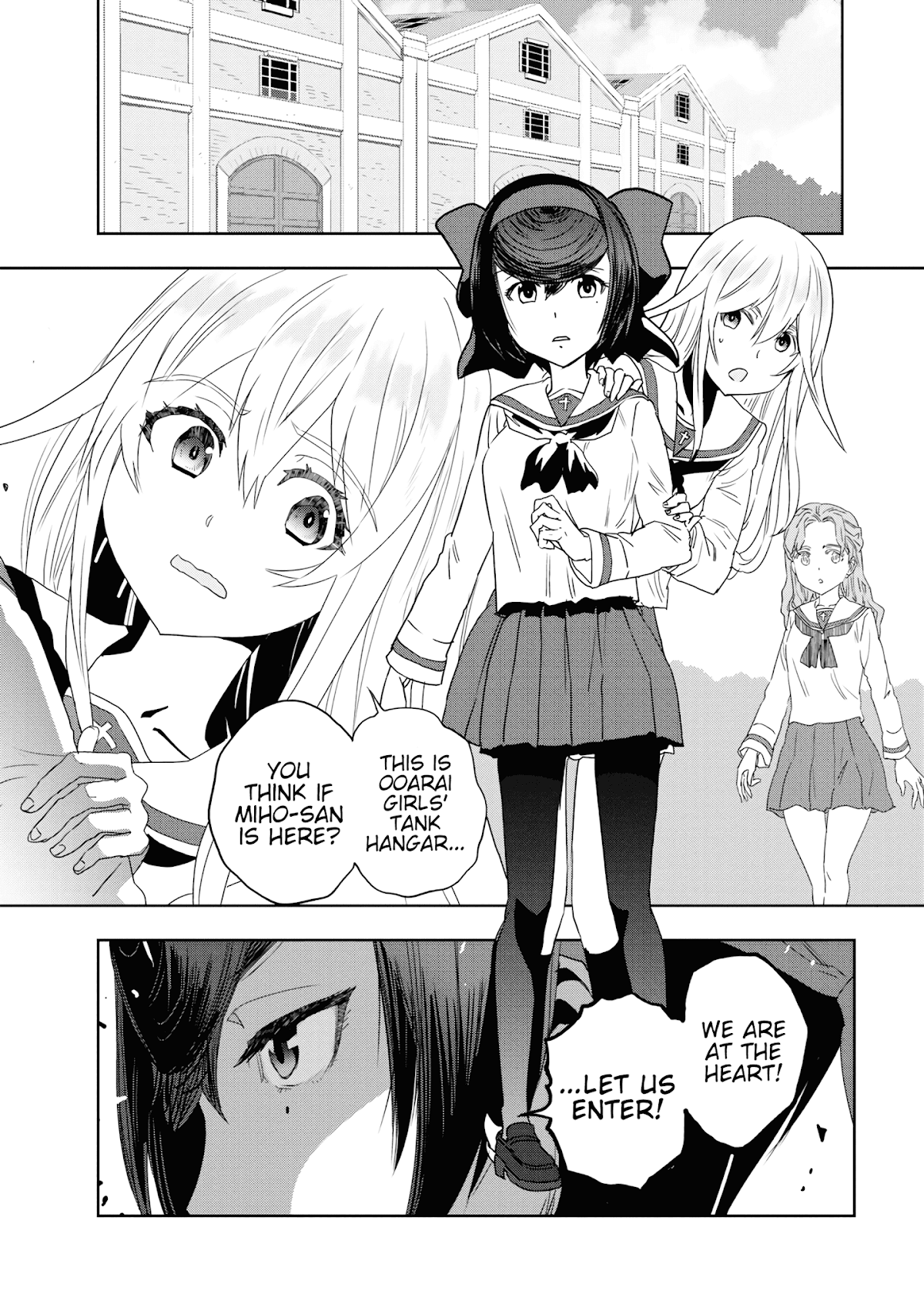 Girls & Panzer - Ribbon no Musha Chapter 55 page 2 - Chapter 55: Infiltrating the Ooarai Girls' Academy Ship (Part 3)
