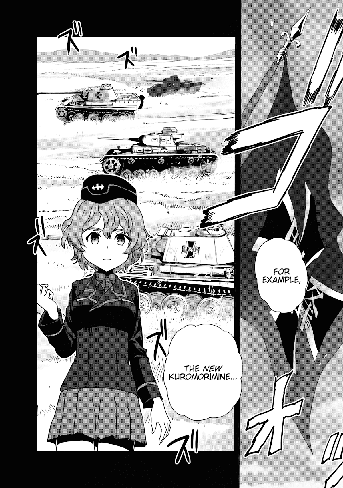 Girls & Panzer - Ribbon no Musha Chapter 55 page 24 - Chapter 55: Infiltrating the Ooarai Girls' Academy Ship (Part 3)