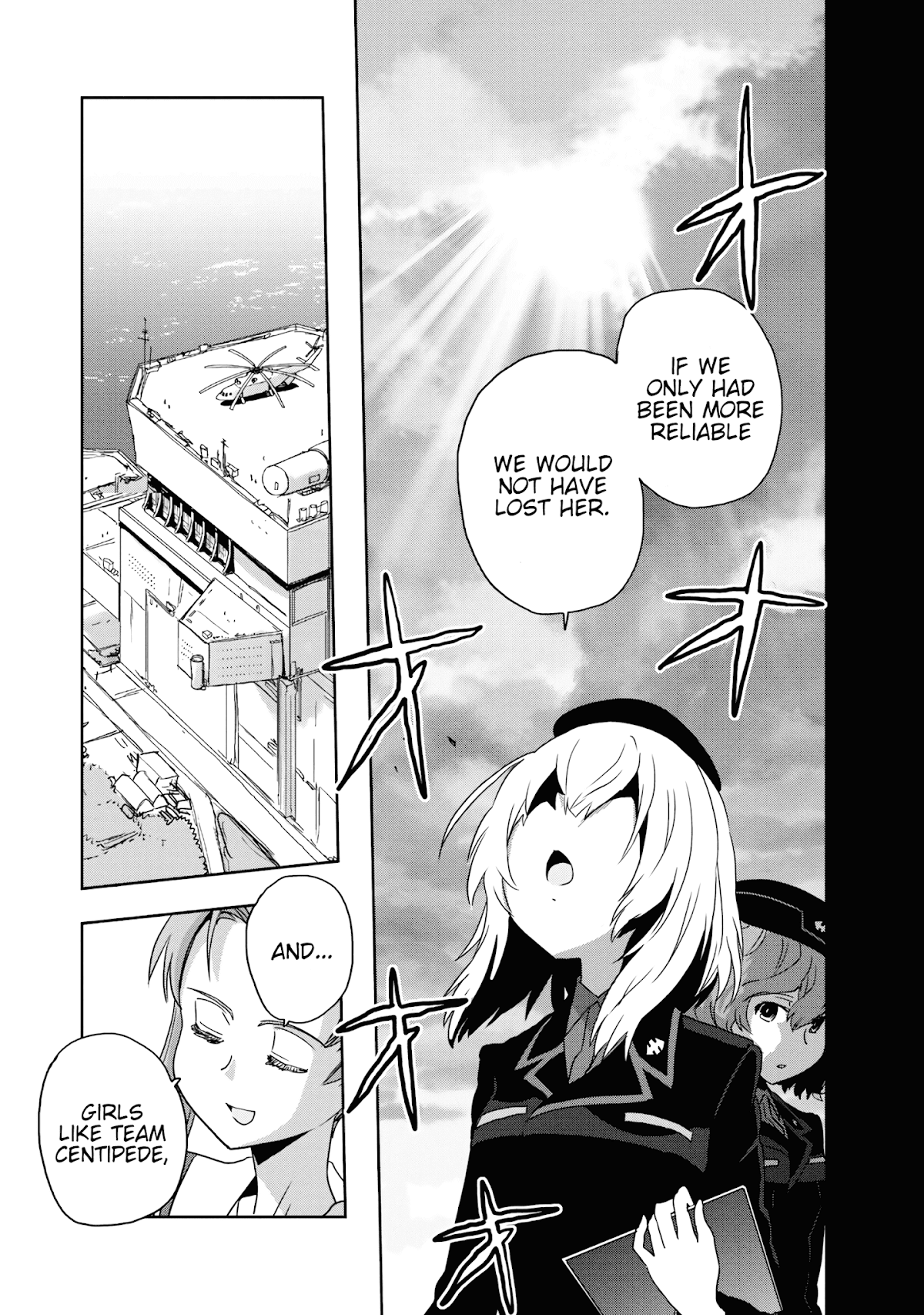 Girls & Panzer - Ribbon no Musha Chapter 55 page 27 - Chapter 55: Infiltrating the Ooarai Girls' Academy Ship (Part 3)