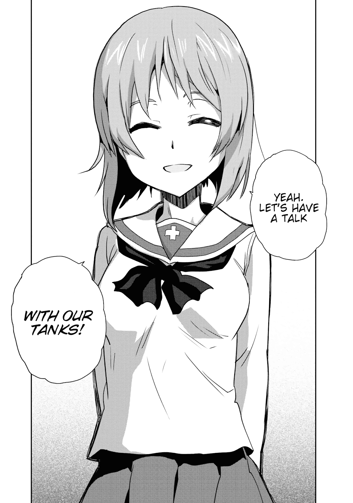 Girls & Panzer - Ribbon no Musha Chapter 55 page 33 - Chapter 55: Infiltrating the Ooarai Girls' Academy Ship (Part 3)