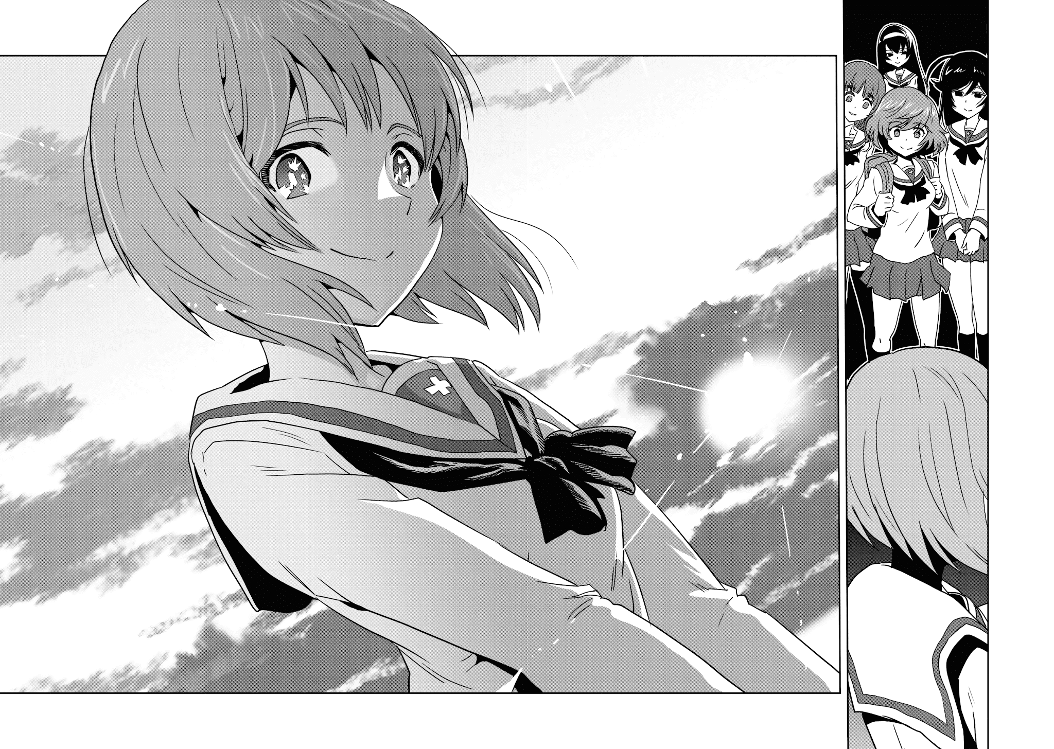 Girls & Panzer - Ribbon no Musha Chapter 55 page 38 - Chapter 55: Infiltrating the Ooarai Girls' Academy Ship (Part 3)