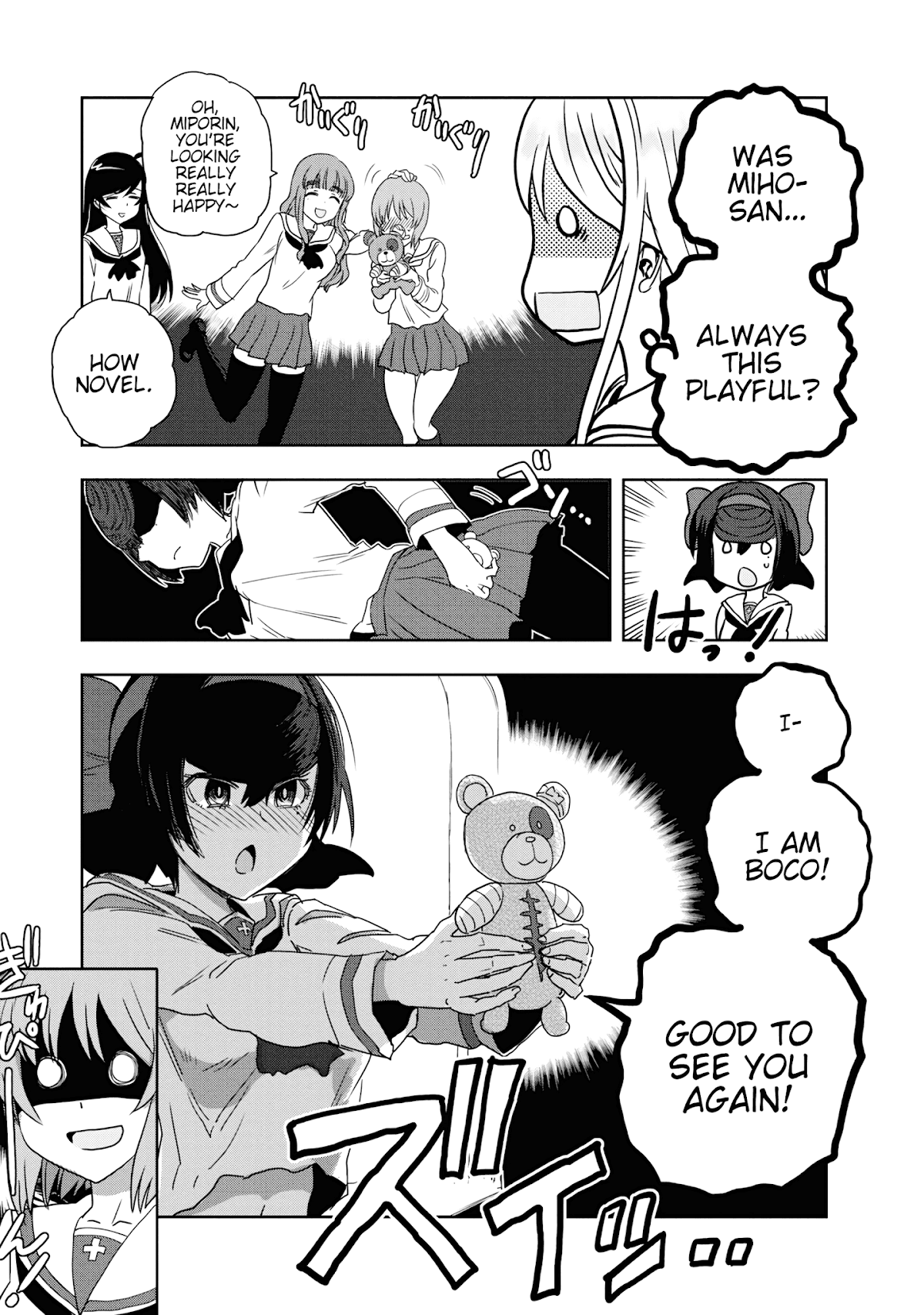 Girls & Panzer - Ribbon no Musha Chapter 55 page 9 - Chapter 55: Infiltrating the Ooarai Girls' Academy Ship (Part 3)