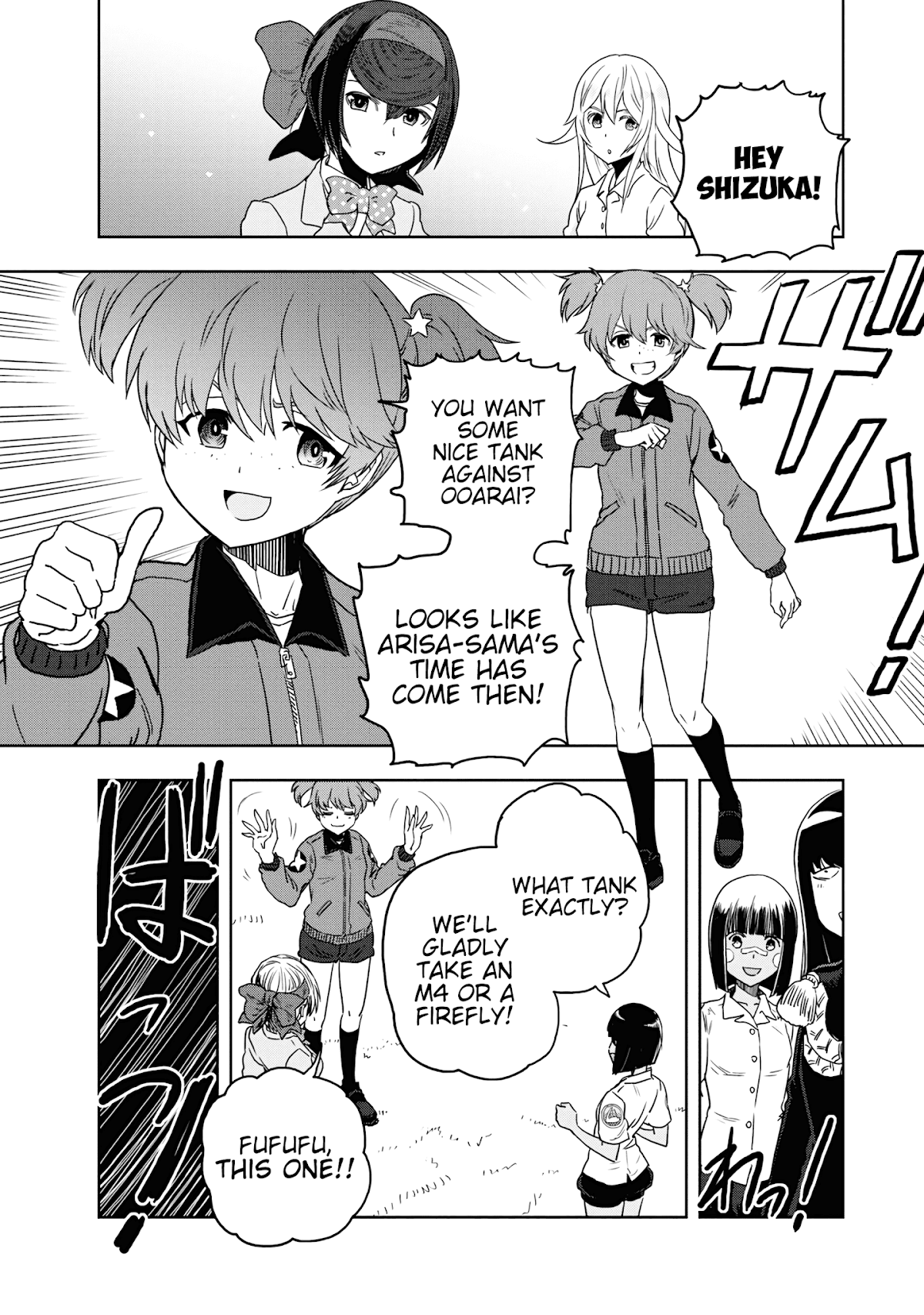 Girls & Panzer - Ribbon no Musha Chapter 56 page 10 - Chapter 56: We will not win with these tanks