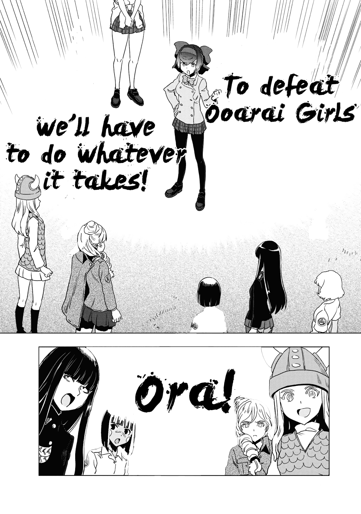 Girls & Panzer - Ribbon no Musha Chapter 56 page 16 - Chapter 56: We will not win with these tanks