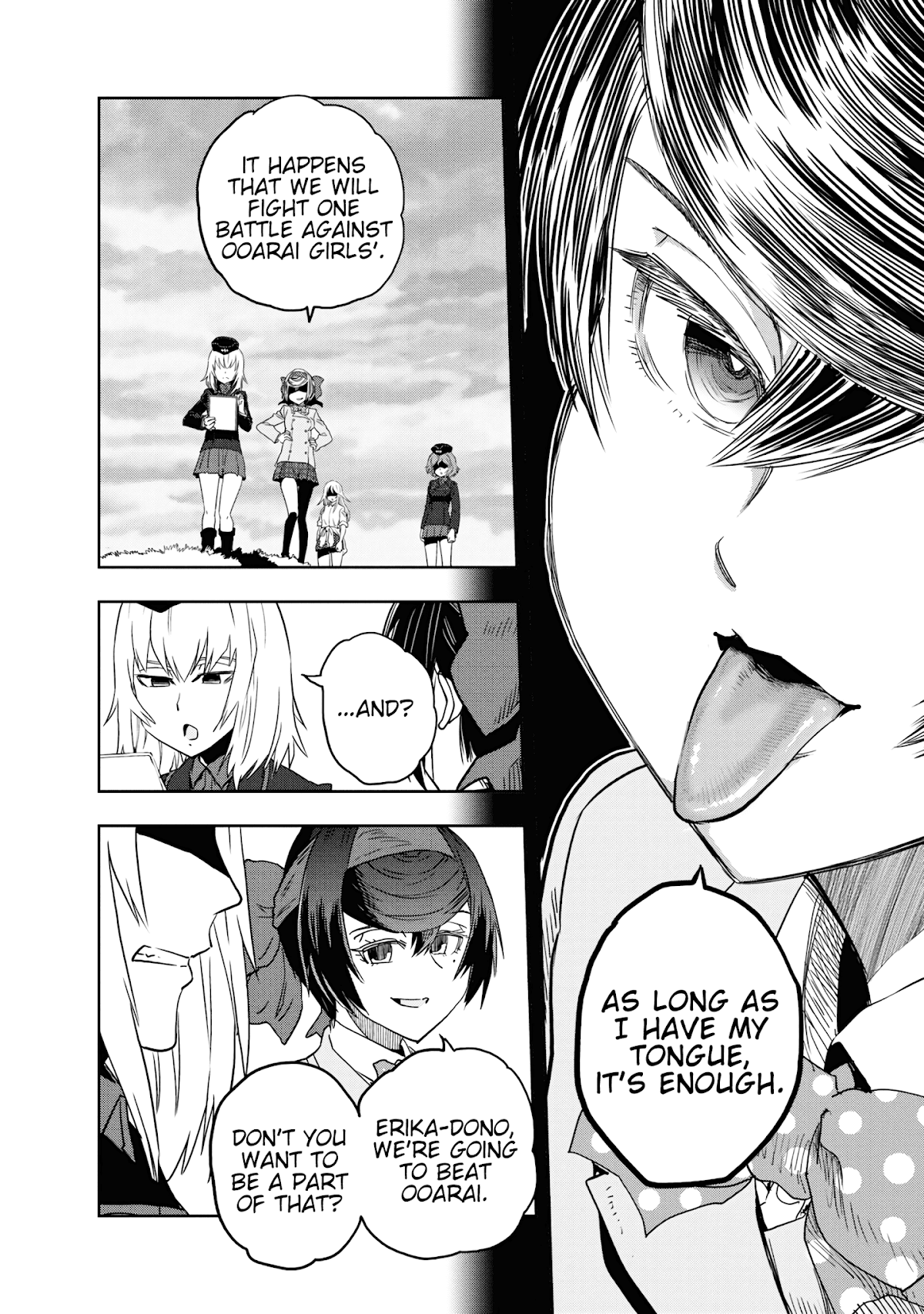 Girls & Panzer - Ribbon no Musha Chapter 56 page 20 - Chapter 56: We will not win with these tanks