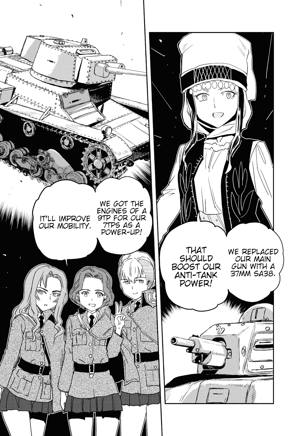 Girls & Panzer - Ribbon no Musha Chapter 56 page 29 - Chapter 56: We will not win with these tanks