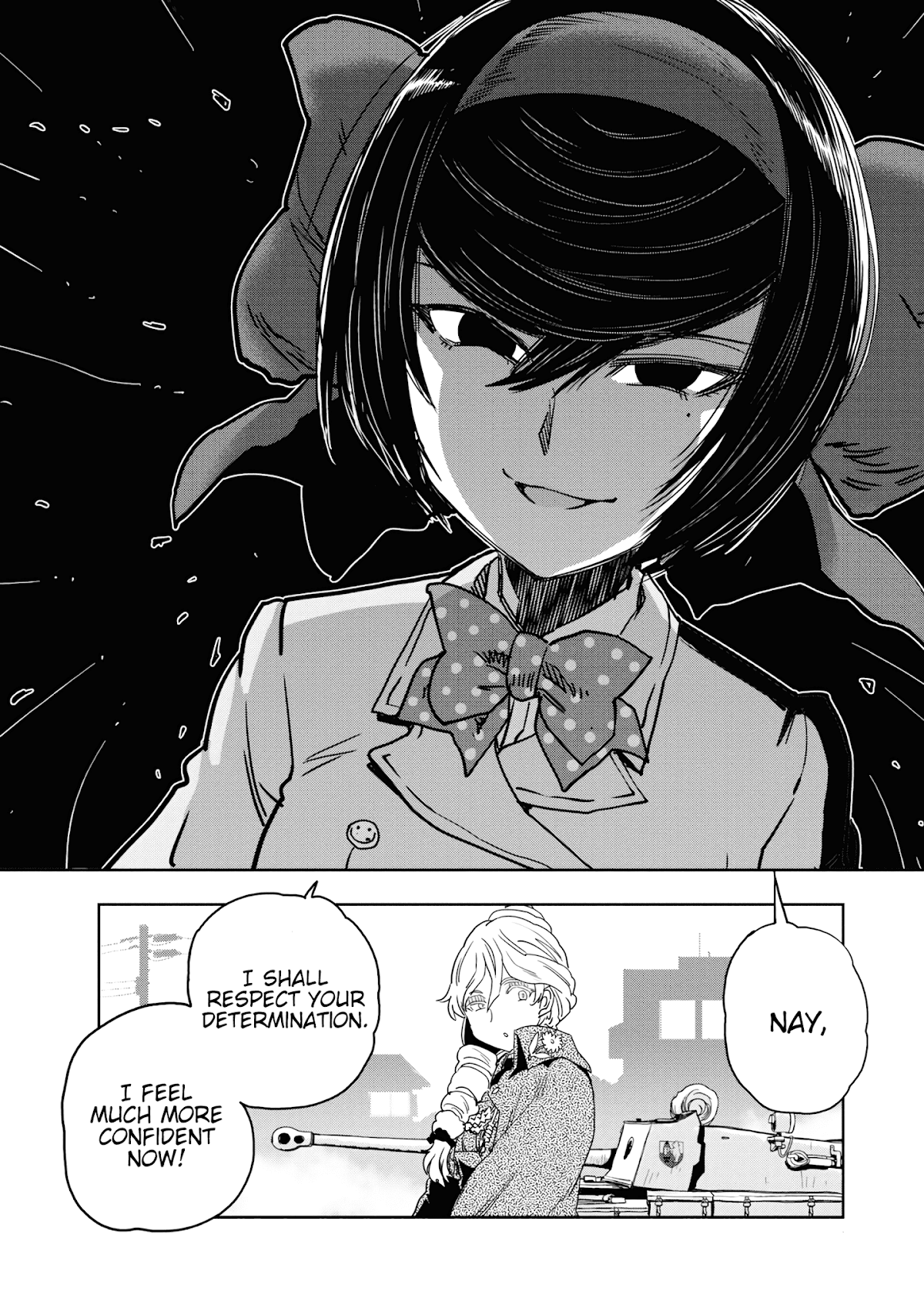 Girls & Panzer - Ribbon no Musha Chapter 56 page 34 - Chapter 56: We will not win with these tanks