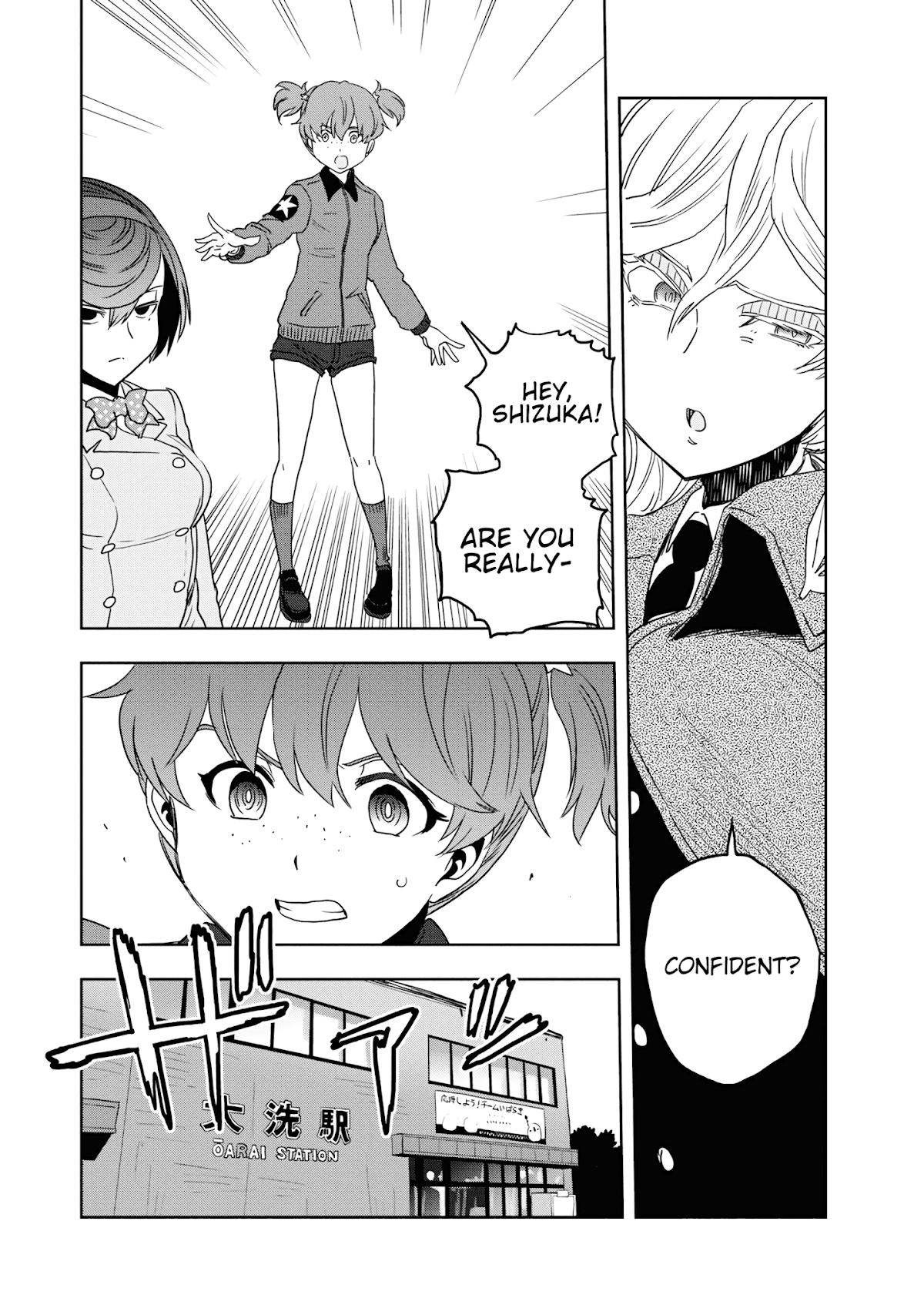 Girls & Panzer - Ribbon no Musha Chapter 56 page 35 - Chapter 56: We will not win with these tanks