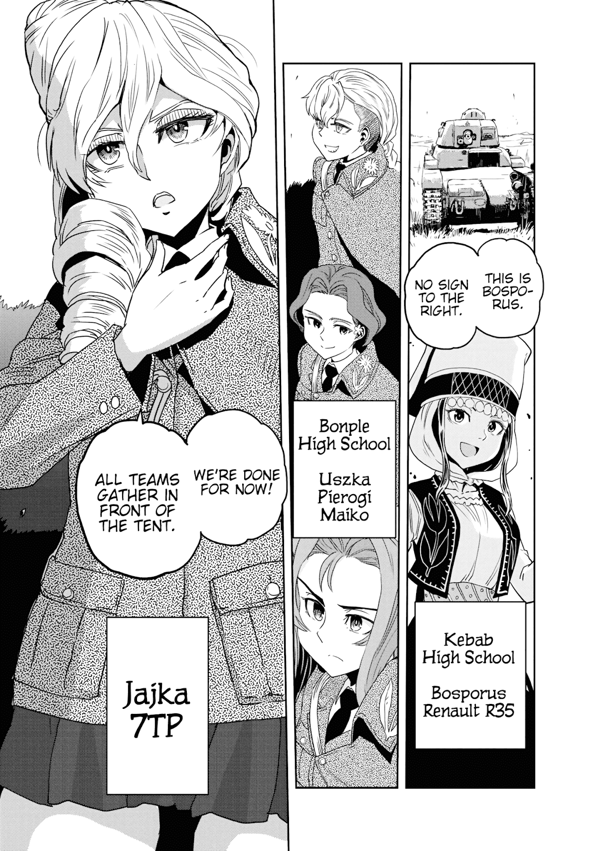 Girls & Panzer - Ribbon no Musha Chapter 56 page 5 - Chapter 56: We will not win with these tanks