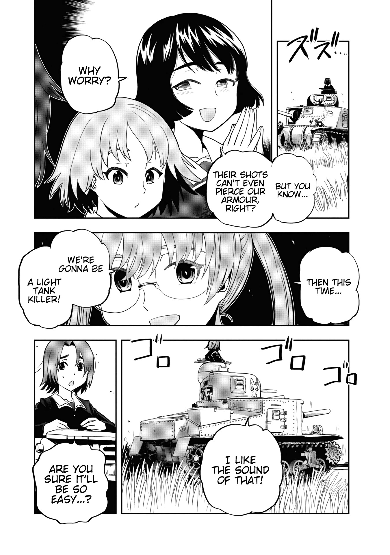 Girls & Panzer - Ribbon no Musha Chapter 57 page 11 - Chapter 57: The Showdown with Nishizumi Miho (Part 1)