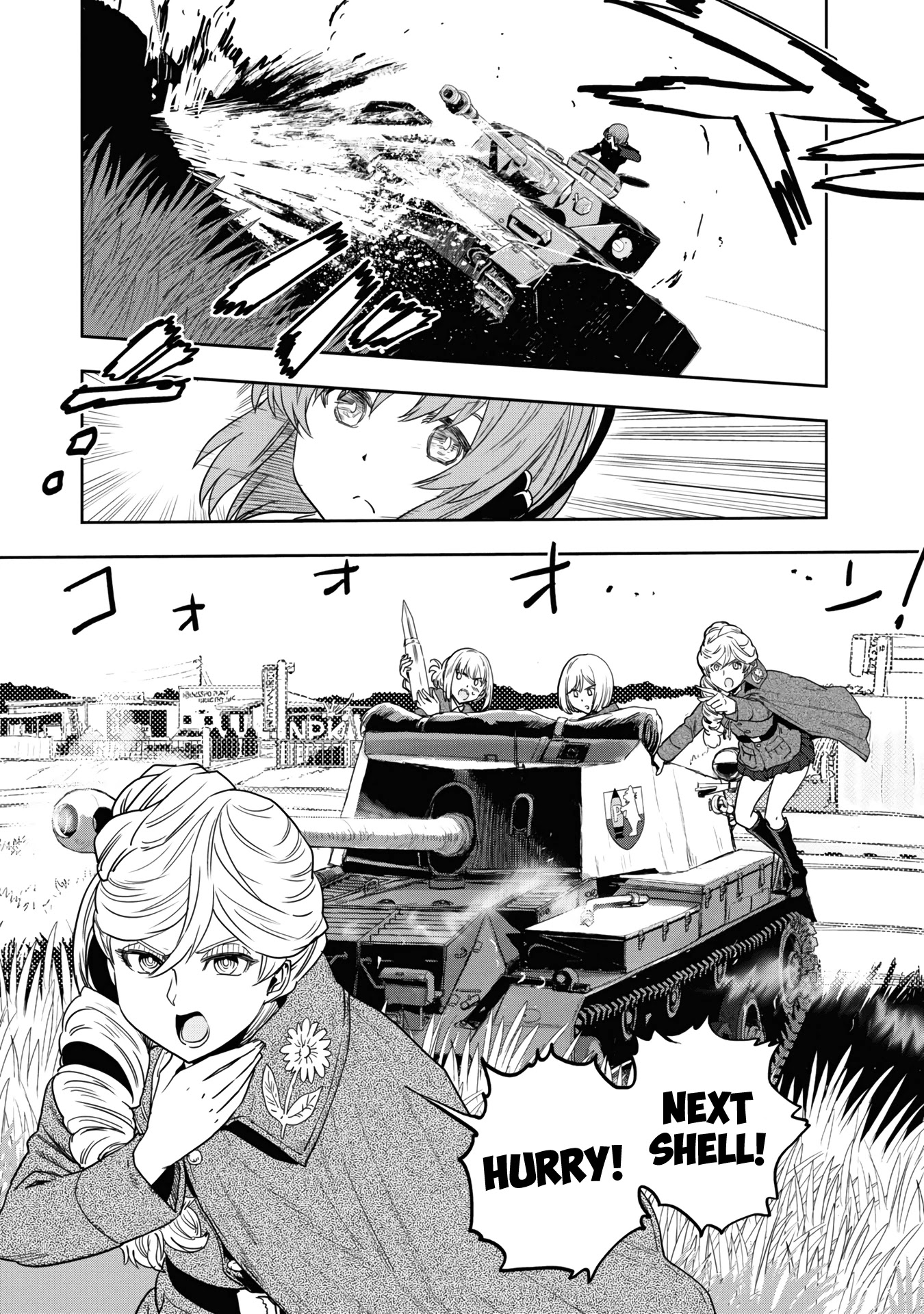 Girls & Panzer - Ribbon no Musha Chapter 57 page 17 - Chapter 57: The Showdown with Nishizumi Miho (Part 1)