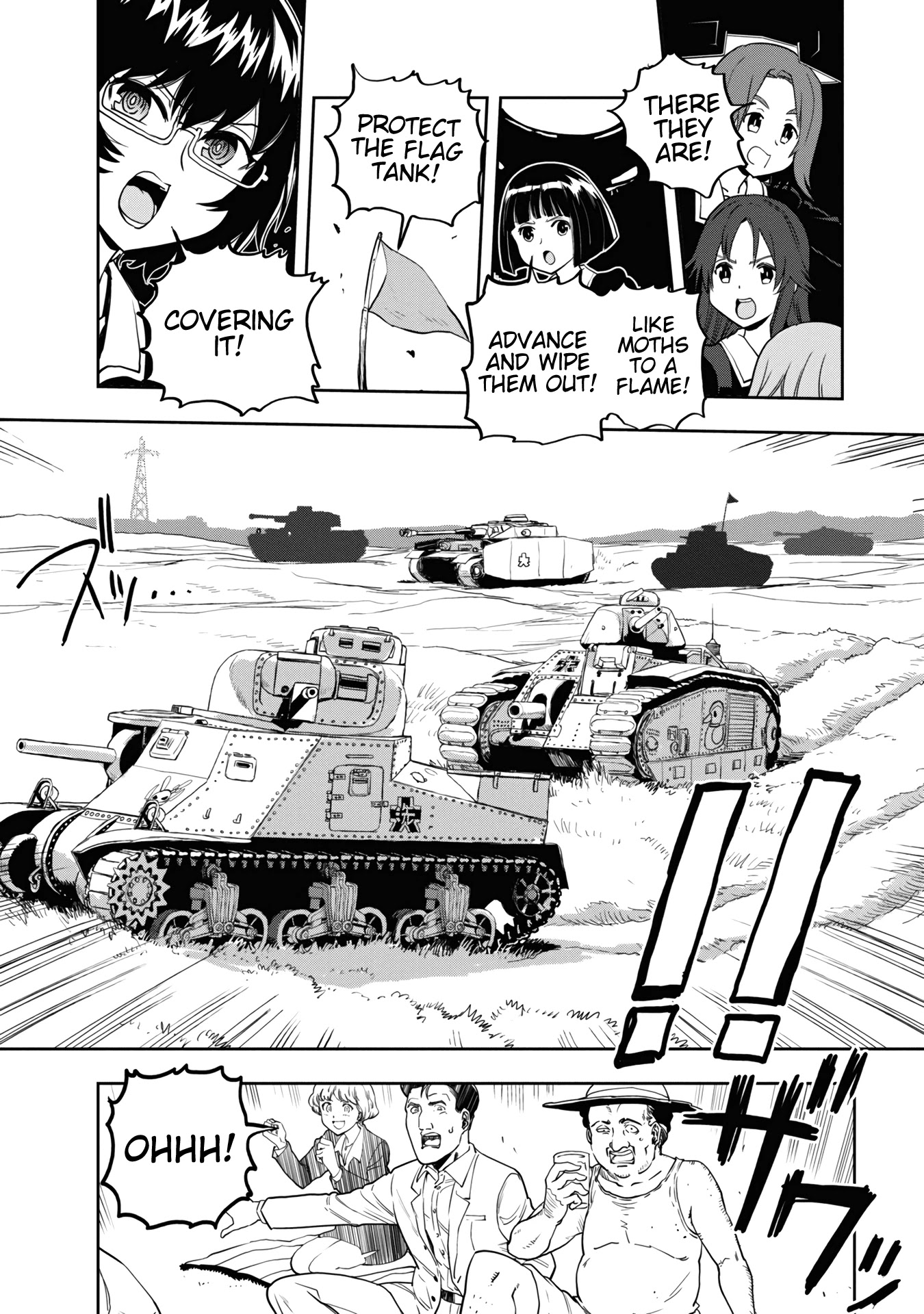 Girls & Panzer - Ribbon no Musha Chapter 57 page 18 - Chapter 57: The Showdown with Nishizumi Miho (Part 1)