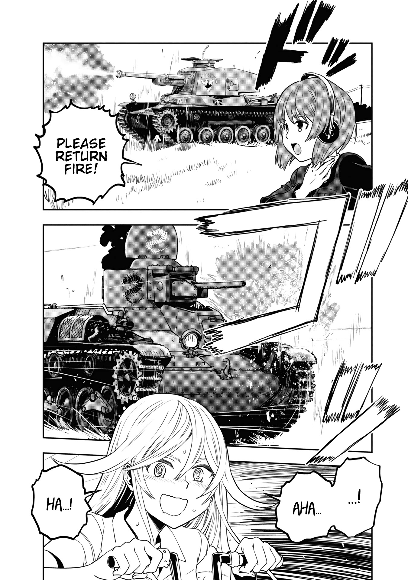 Girls & Panzer - Ribbon no Musha Chapter 57 page 25 - Chapter 57: The Showdown with Nishizumi Miho (Part 1)