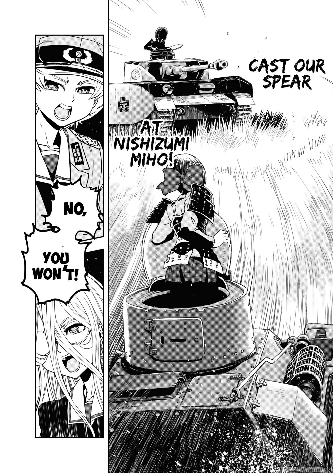 Girls & Panzer - Ribbon no Musha Chapter 57 page 27 - Chapter 57: The Showdown with Nishizumi Miho (Part 1)