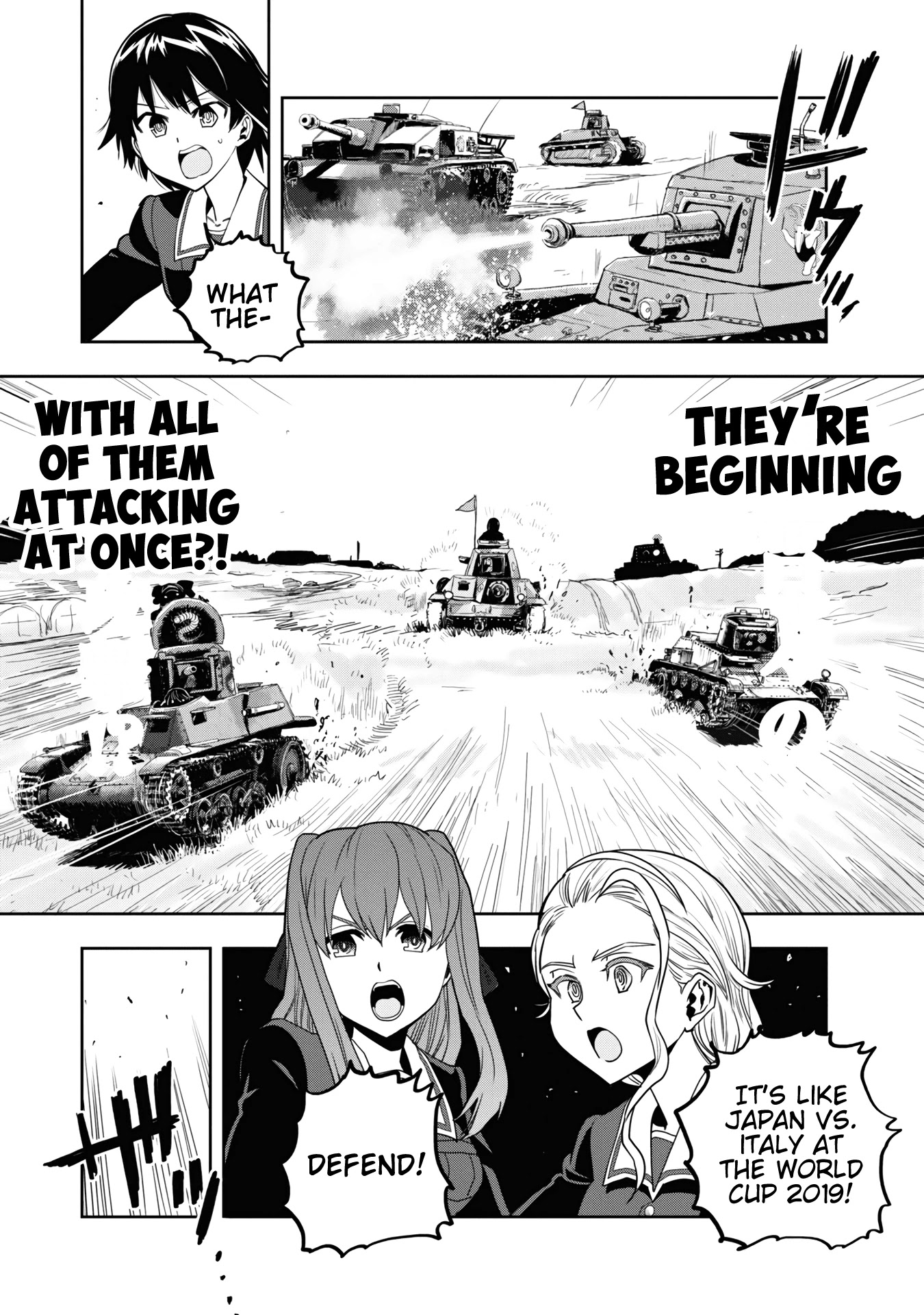 Girls & Panzer - Ribbon no Musha Chapter 57 page 28 - Chapter 57: The Showdown with Nishizumi Miho (Part 1)