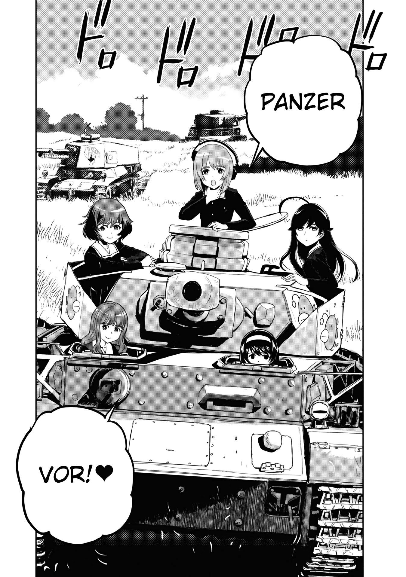 Girls & Panzer - Ribbon no Musha Chapter 57 page 7 - Chapter 57: The Showdown with Nishizumi Miho (Part 1)