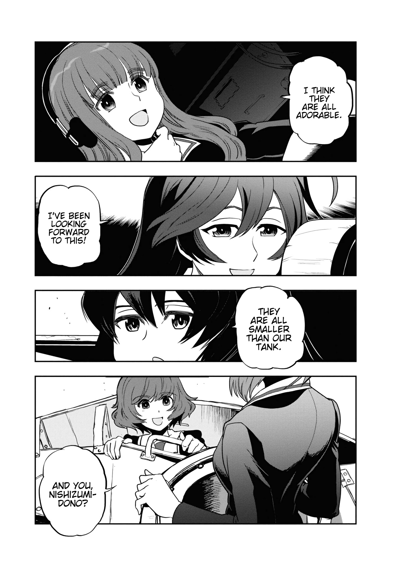 Girls & Panzer - Ribbon no Musha Chapter 57 page 9 - Chapter 57: The Showdown with Nishizumi Miho (Part 1)