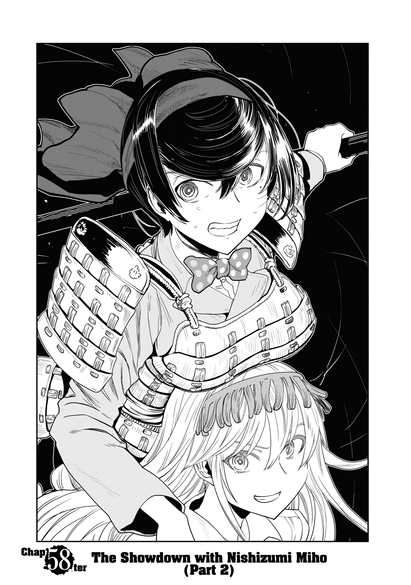 Girls & Panzer - Ribbon no Musha Chapter 58 page 1 - Chapter 58: The Showdown with Nishizumi Miho (Part 2)